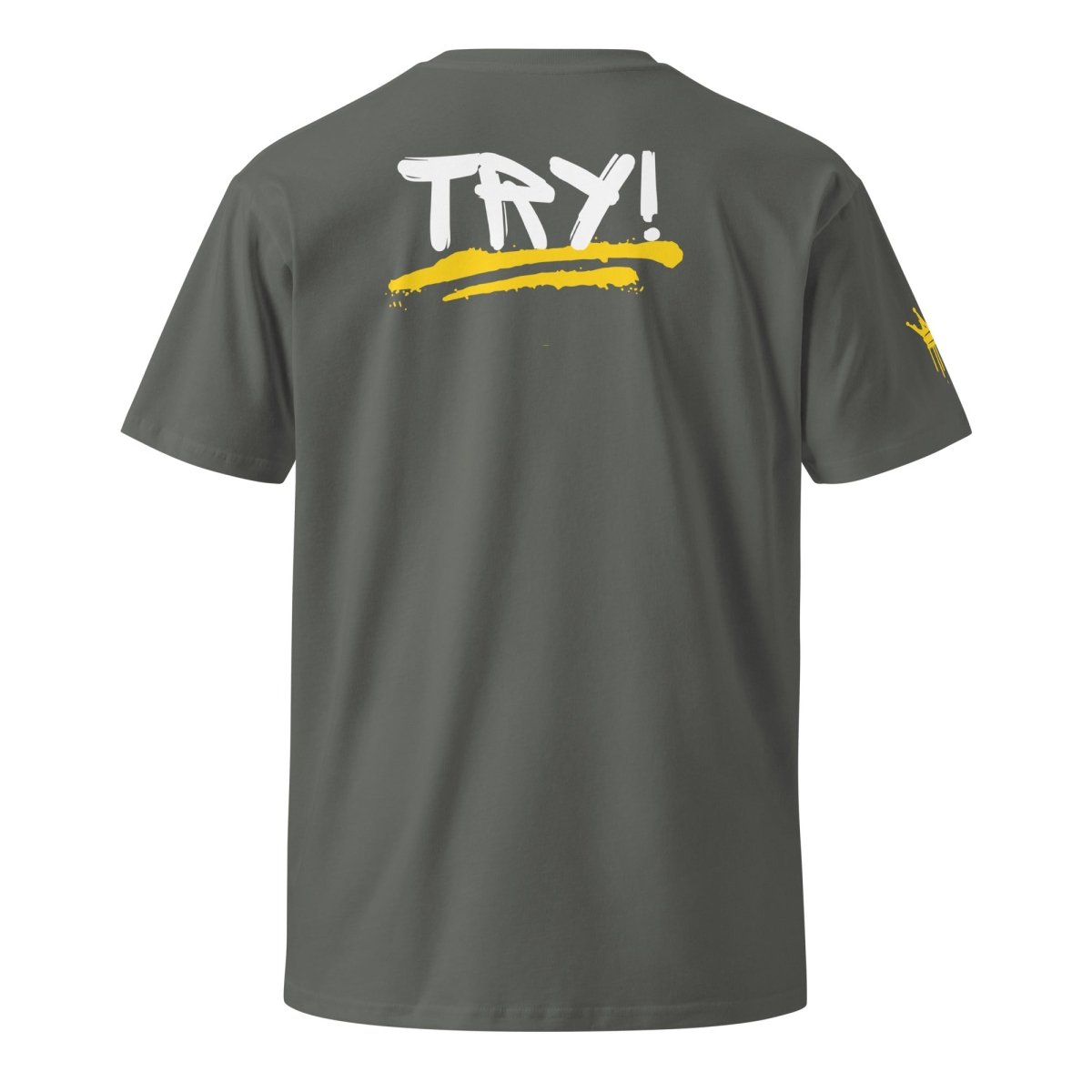 Street Sovereign Tee - 'Just for Today' & 'TRY' Edition Graphic T-Shirt for Men | Trendy Streetwear Fashion | Perfect for Casual Wear, Urban Outfits & Music Festivals