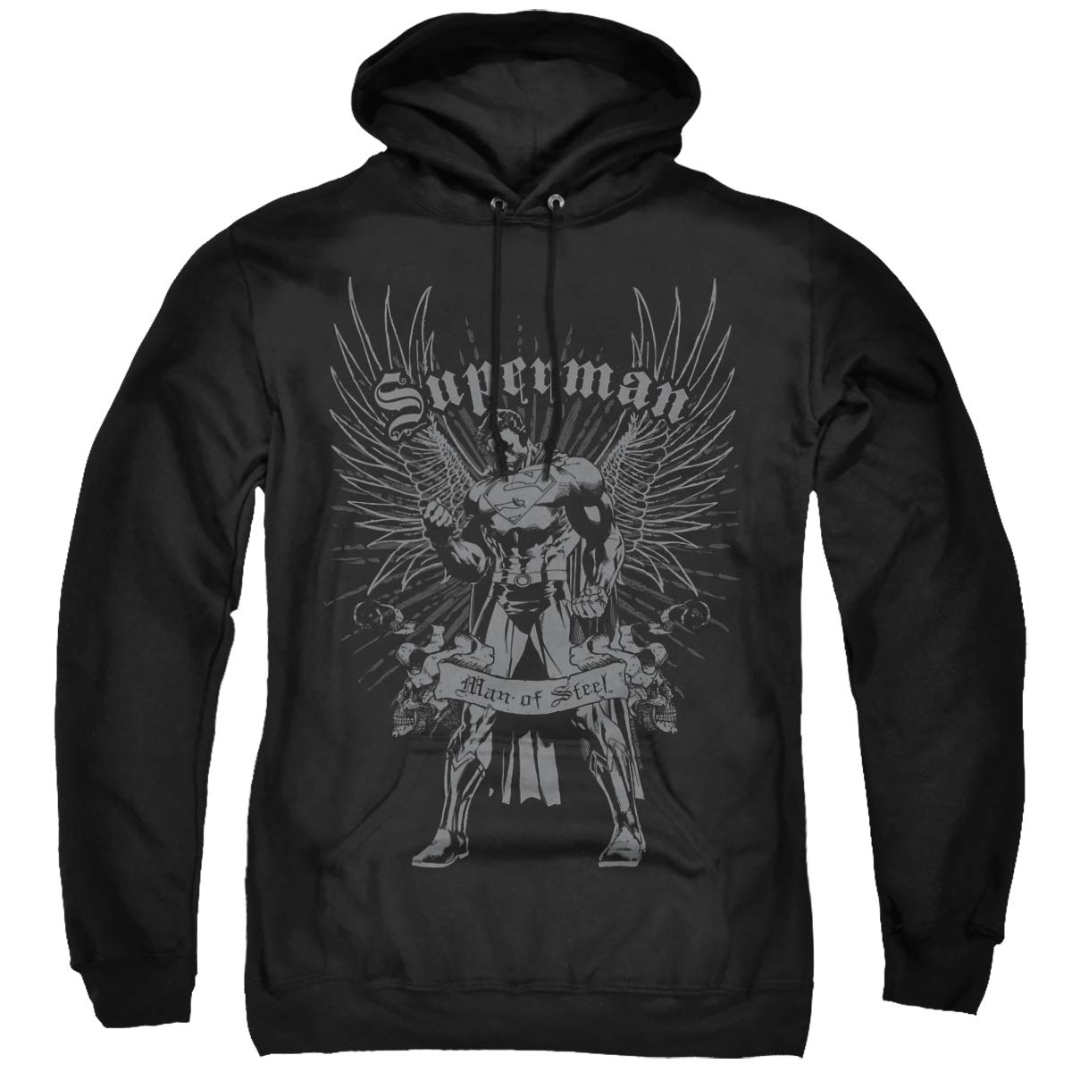 Superman Steel Unisex Hoodie for Adults - Casual & Cosplay Wear