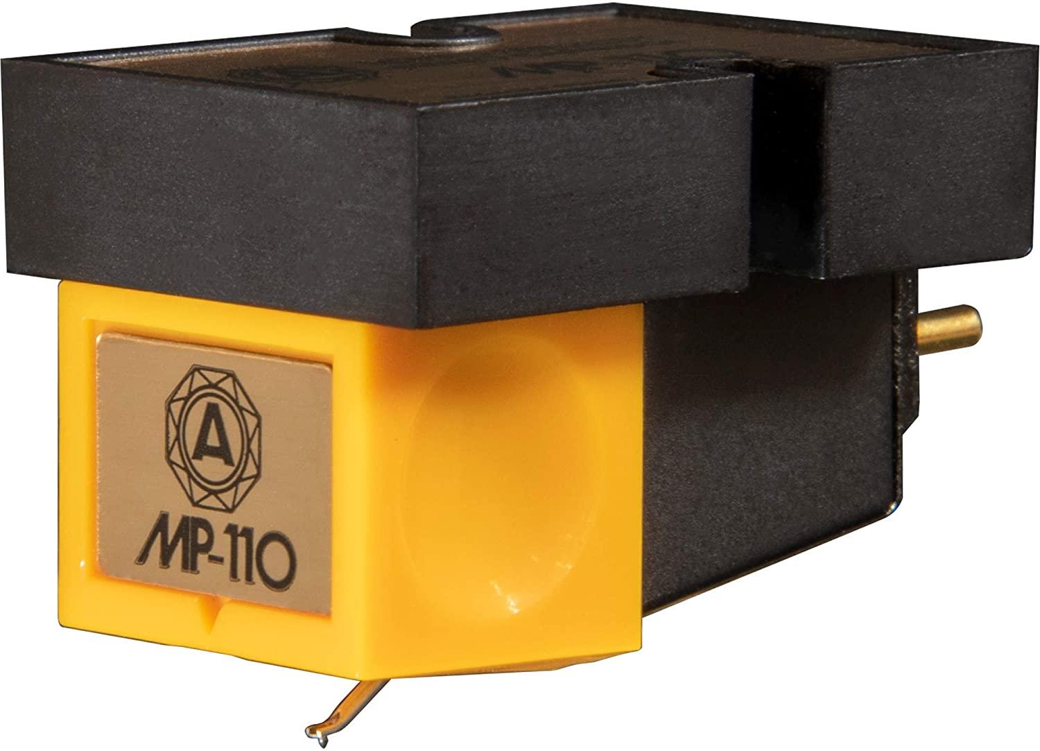 Nagaoka MP 110 Moving Iron Phono Cartridge - High Fidelity Vinyl Record Player Stylus for Audiophiles & Turntables - Perfect for Home Audio Systems & Vintage Music Lovers
