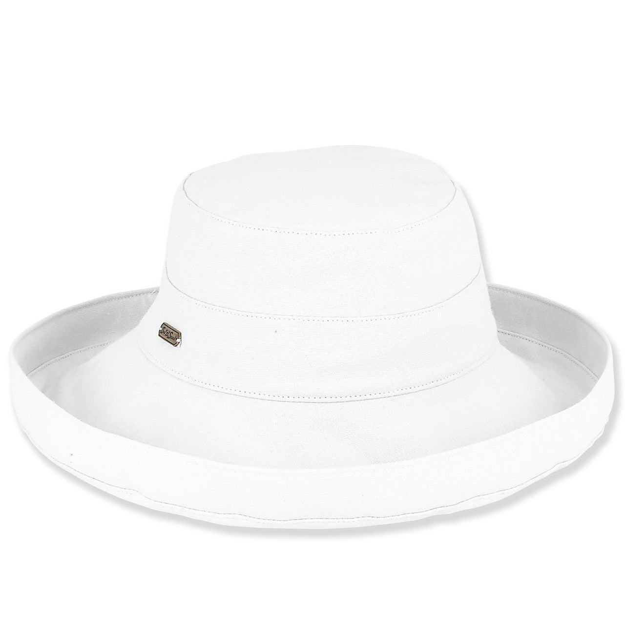 Roll Top Sun Hat for Women - UPF 50+ Wide Brim Beach Hat for Sun Protection - Perfect for Outdoor, Travel, and Summer Activities