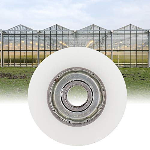 30mm Diameter Greenhouse Door Wheels - Heavy Duty Replacement Kit for Warehouse, Storage Room & Farm Use | Durable Rollers for Sliding Glass Doors & Agricultural Buildings
