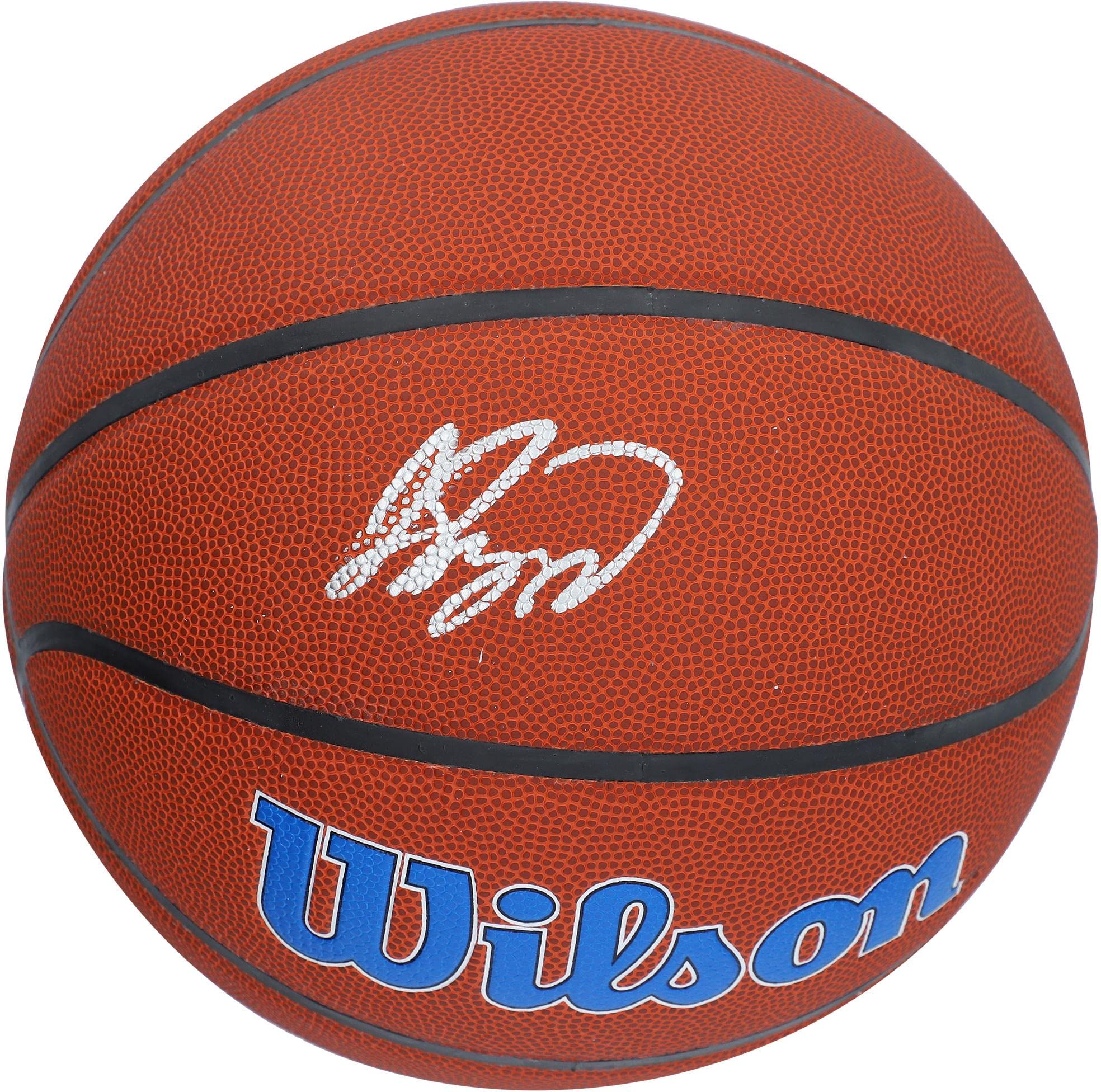 Jalen Suggs Orlando Magic Autographed Wilson NBA Basketball with Team Logo - Signed Collectible for Fans, Gift for Basketball Enthusiasts - Perfect for Display, Memorabilia Collection, and Sports Decor