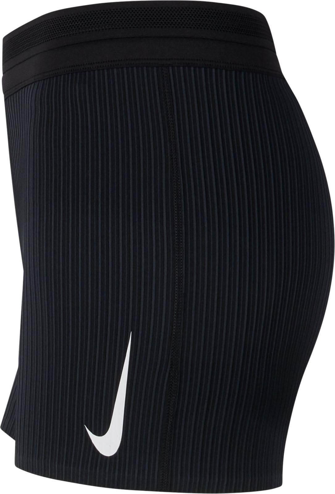 Nike AeroSwift Women's Running Shorts - Breathable High-Waist Workout Shorts for Yoga, Gym & Training - Black Athletic Shorts for Women