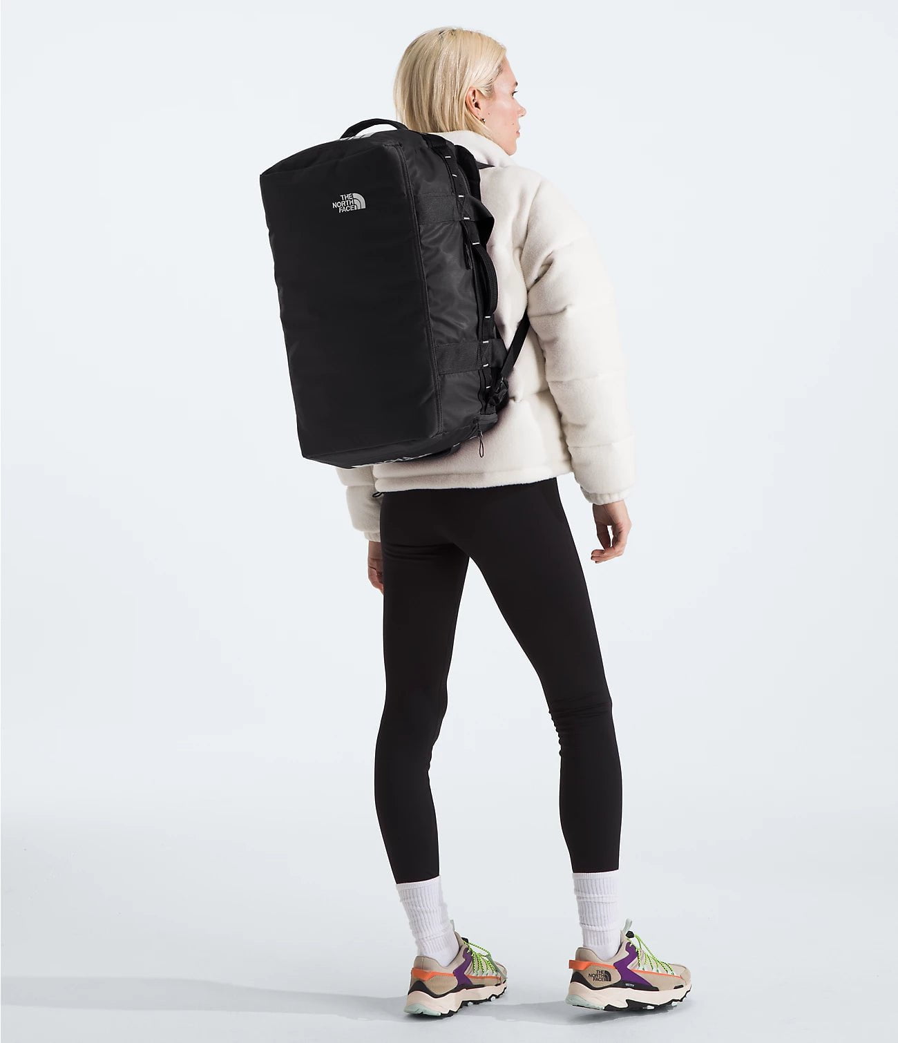 The North Face Base Camp Voyager Duffel Bag 42L - Waterproof Travel Duffel for Camping, Hiking & Outdoor Adventures