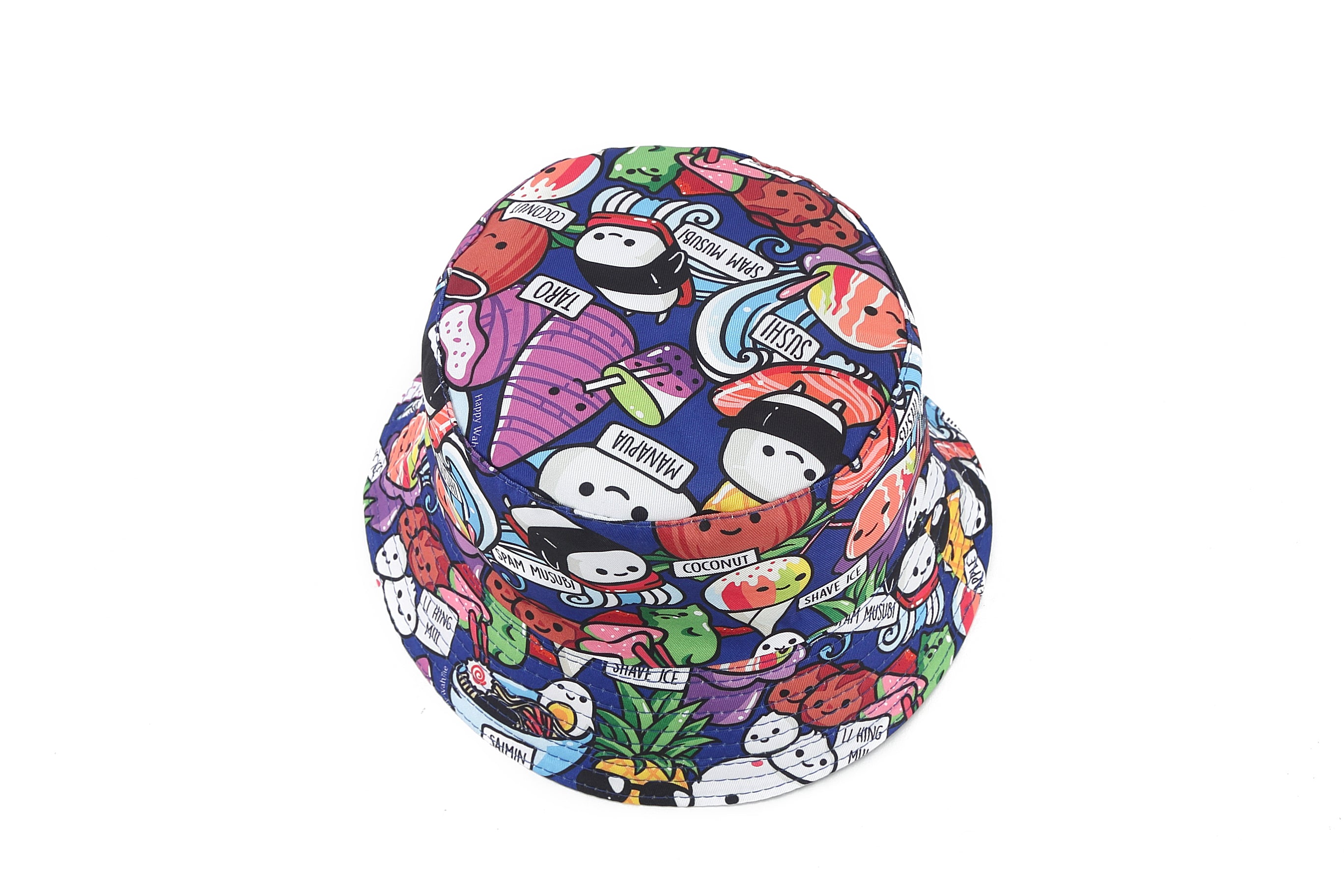 Kids Bucket Hat - Hawaii Blue Sun Protection Hat for Boys & Girls | Beach, Park & Outdoor Activities