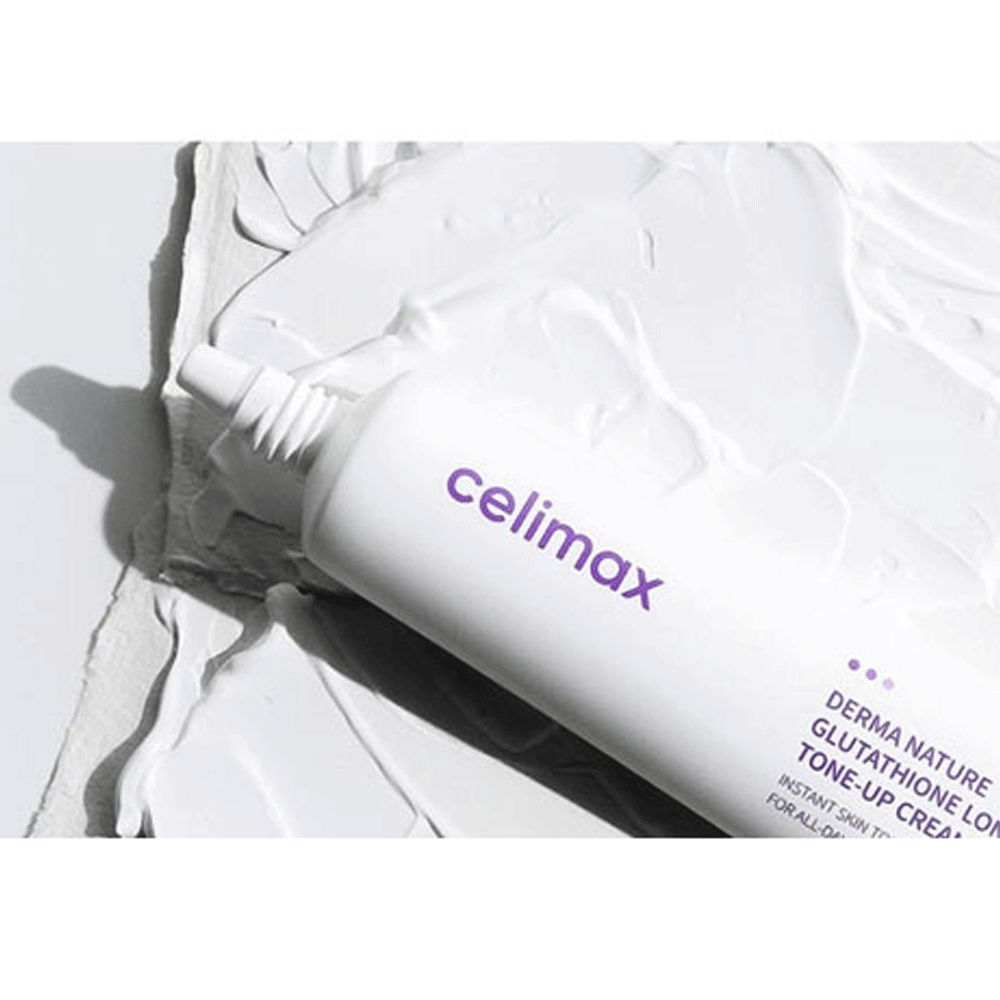 Celimax Derma Nature Glutathione Long-Lasting Tone Up Cream 35ml - Brightening Moisturizer for Even Skin Tone | Day & Night Use for Radiant Complexion
