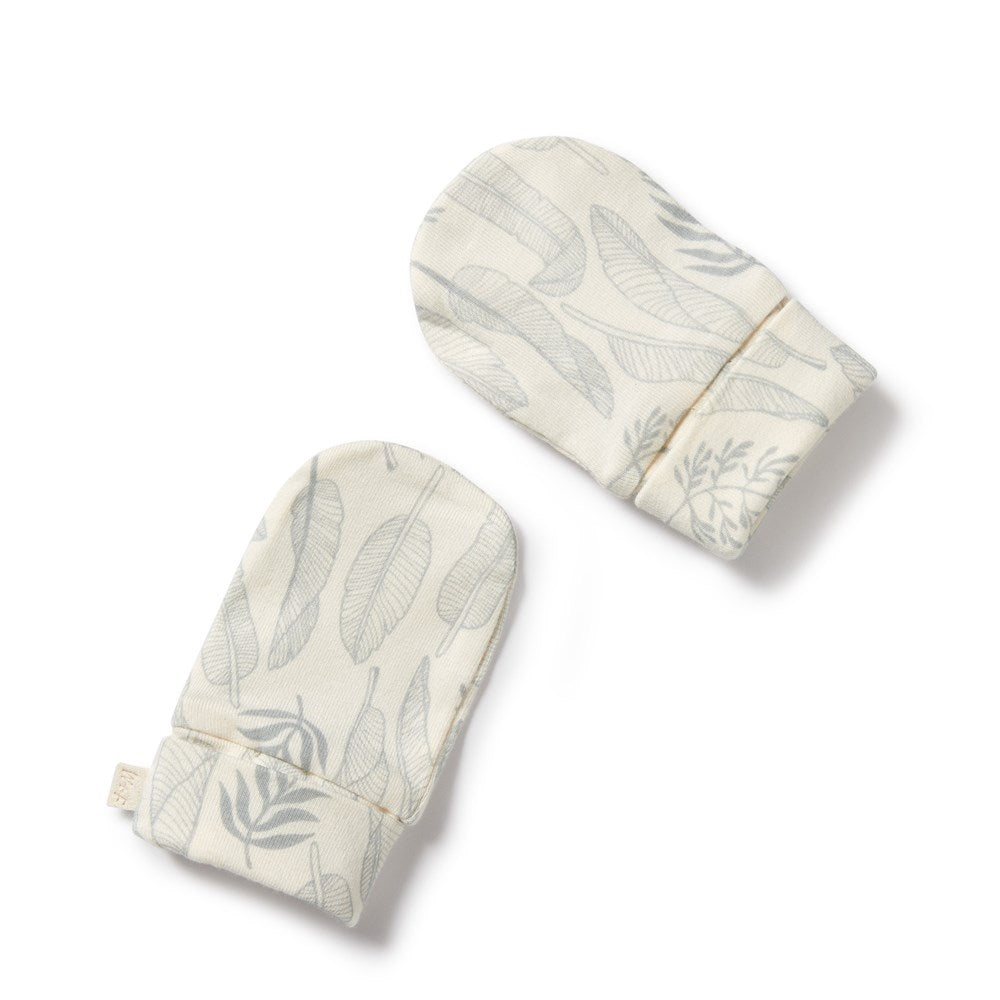 New Leaf Organic Mittens - Warm Winter Gloves for Women & Men - Cozy Knit Hand Protection for Cold Weather, Outdoor Activities & Snow Sports
