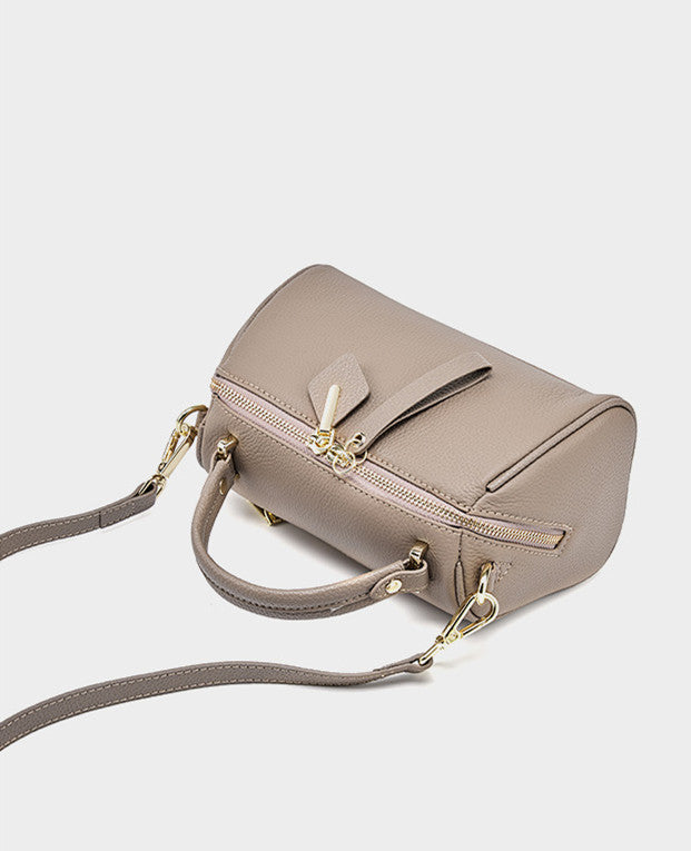 Minimalist Small Boston Bag - Stylish & Compact Crossbody Shoulder Bag for Women & Men | Perfect for Travel, Work & Everyday Use