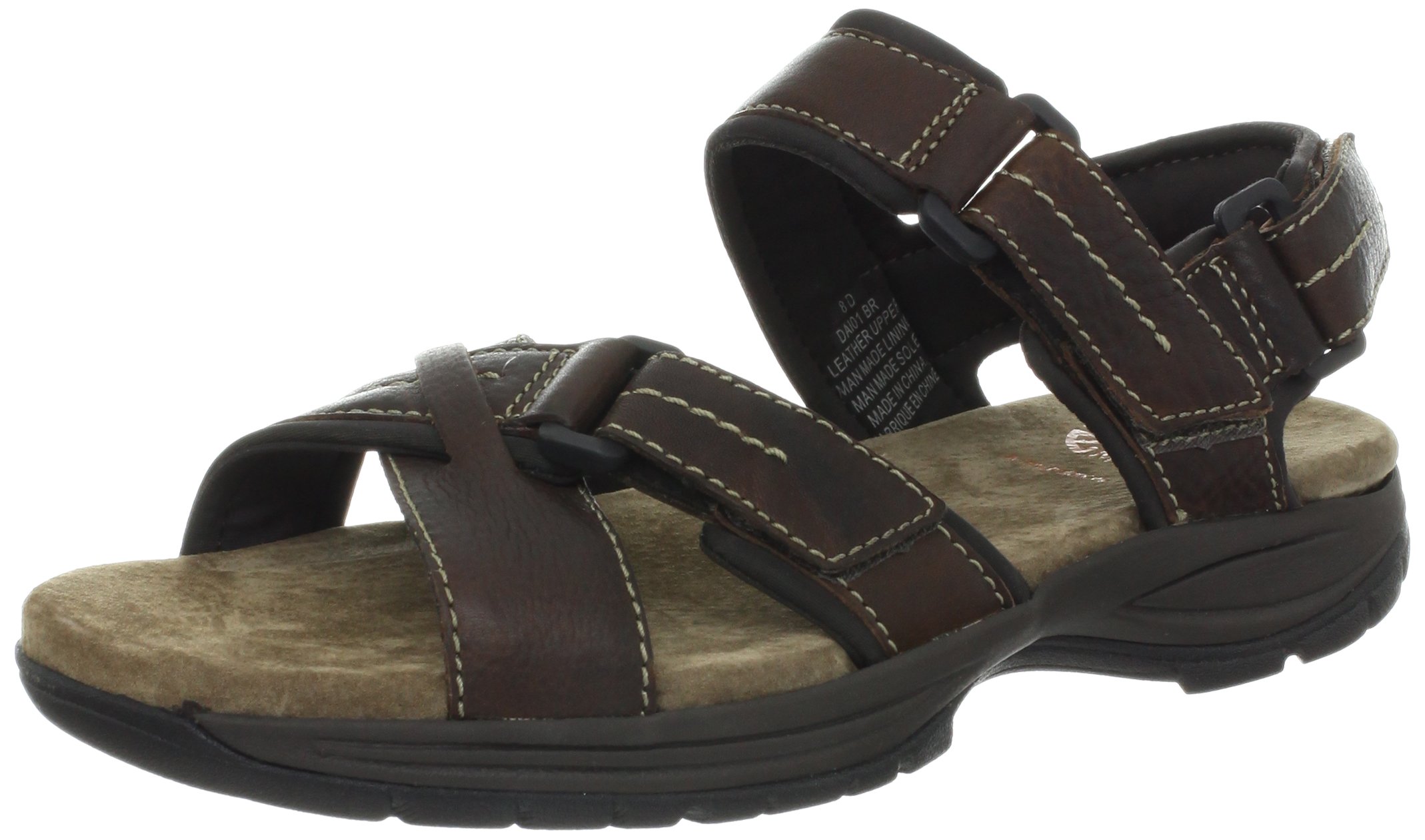 Dunham Men's Nathan Comfortable Walking Sandals - Lightweight & Supportive for Outdoor Hiking, Beach, and Casual Wear