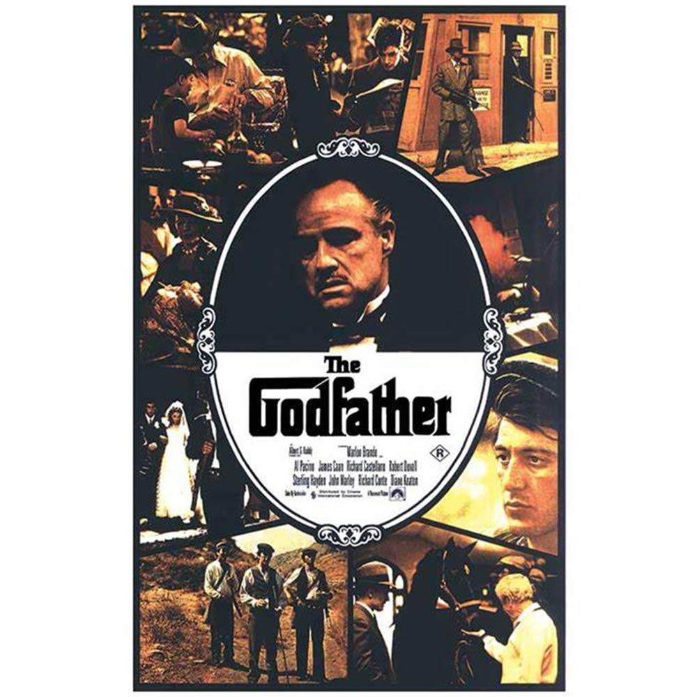 The Godfather 1000 Piece Jigsaw Puzzle for Adults - Classic Movie Poster Puzzle Game - Educational & Stress-Relieving Family Activity | Perfect for Movie Nights, Gifts & Home Decor