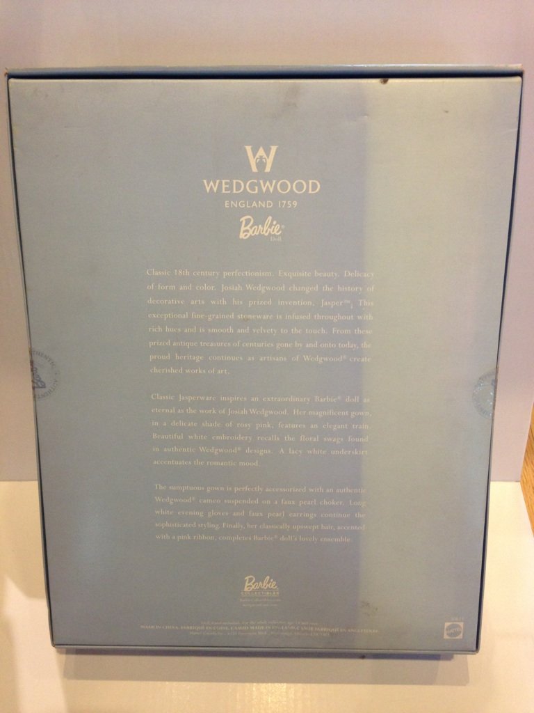Exclusive Barbie x Wedgwood Limited Edition Collectible Doll - Perfect for Display, Gifts & Barbie Enthusiasts