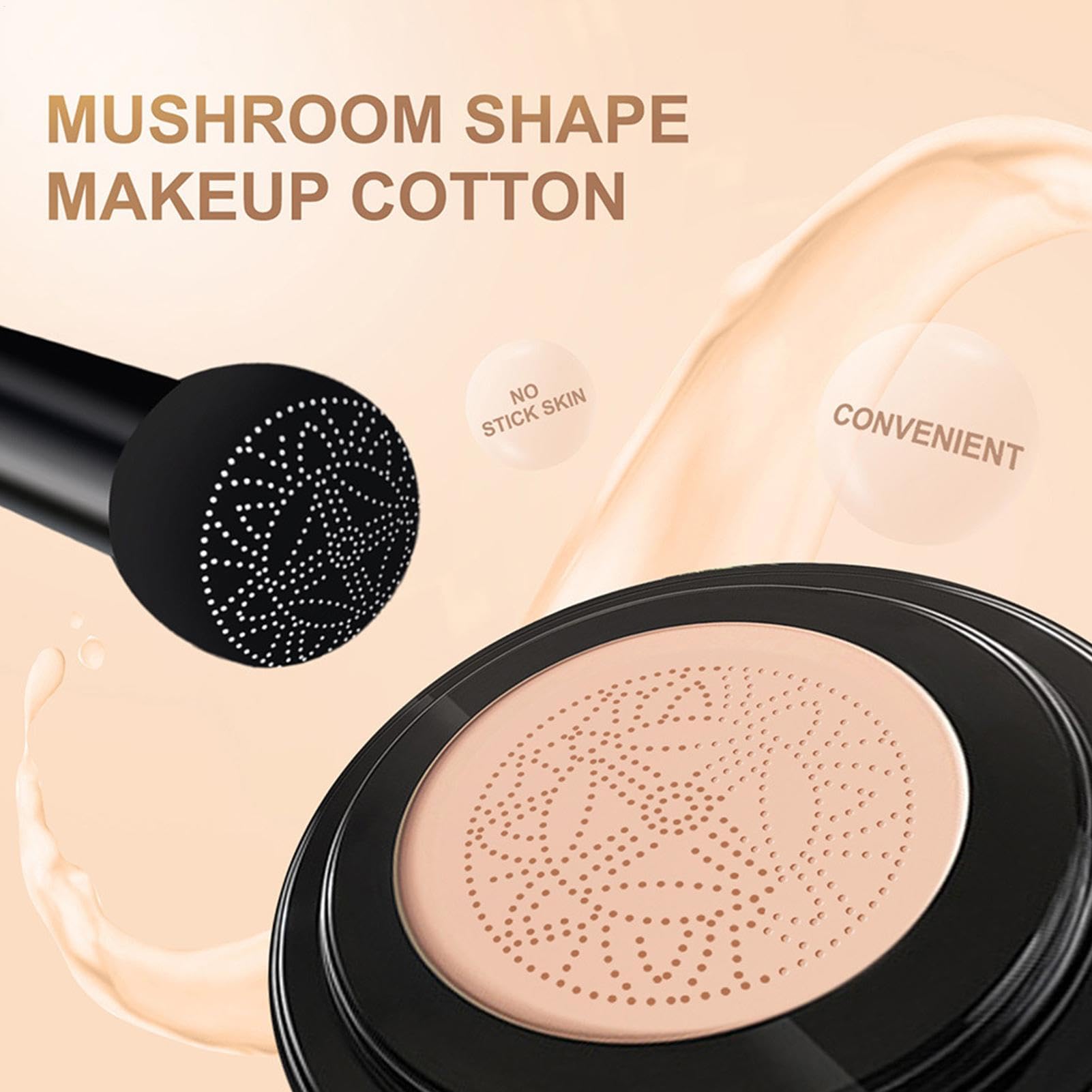 Air Cushion CC Cream - Long Lasting Matte Moisturizing BB Cream Foundation with Concealer | Lightweight Makeup for Flawless Coverage | Perfect for Daily Wear, Office & Special Occasions