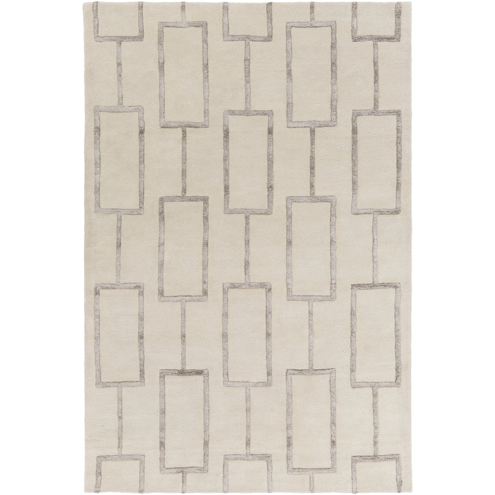 Surya SKYLINE Hand Tufted Geometric Runner Rug - 2'6