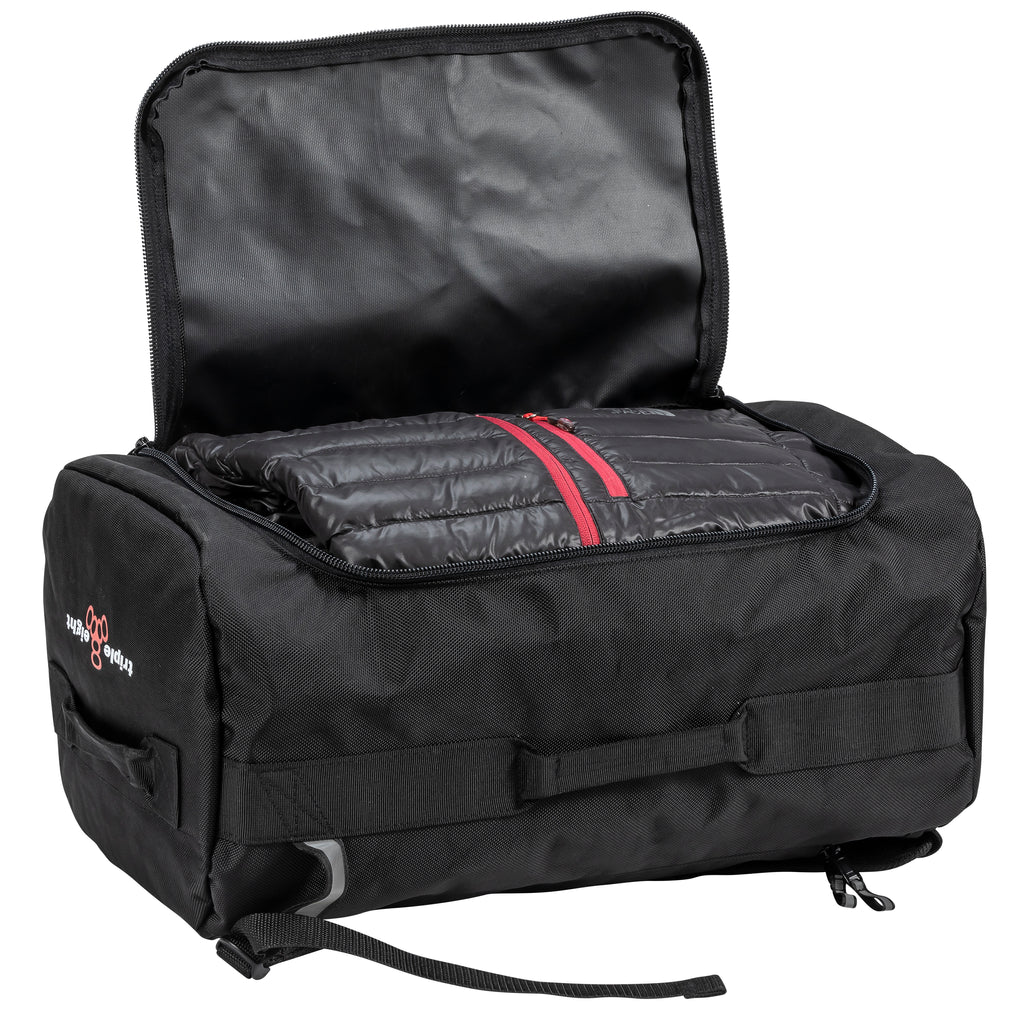 Triple 8 Gear 40L Waterproof Duffle Bag - Lightweight Travel Duffel Pack for Gym, Sports, Camping & Outdoor Adventures