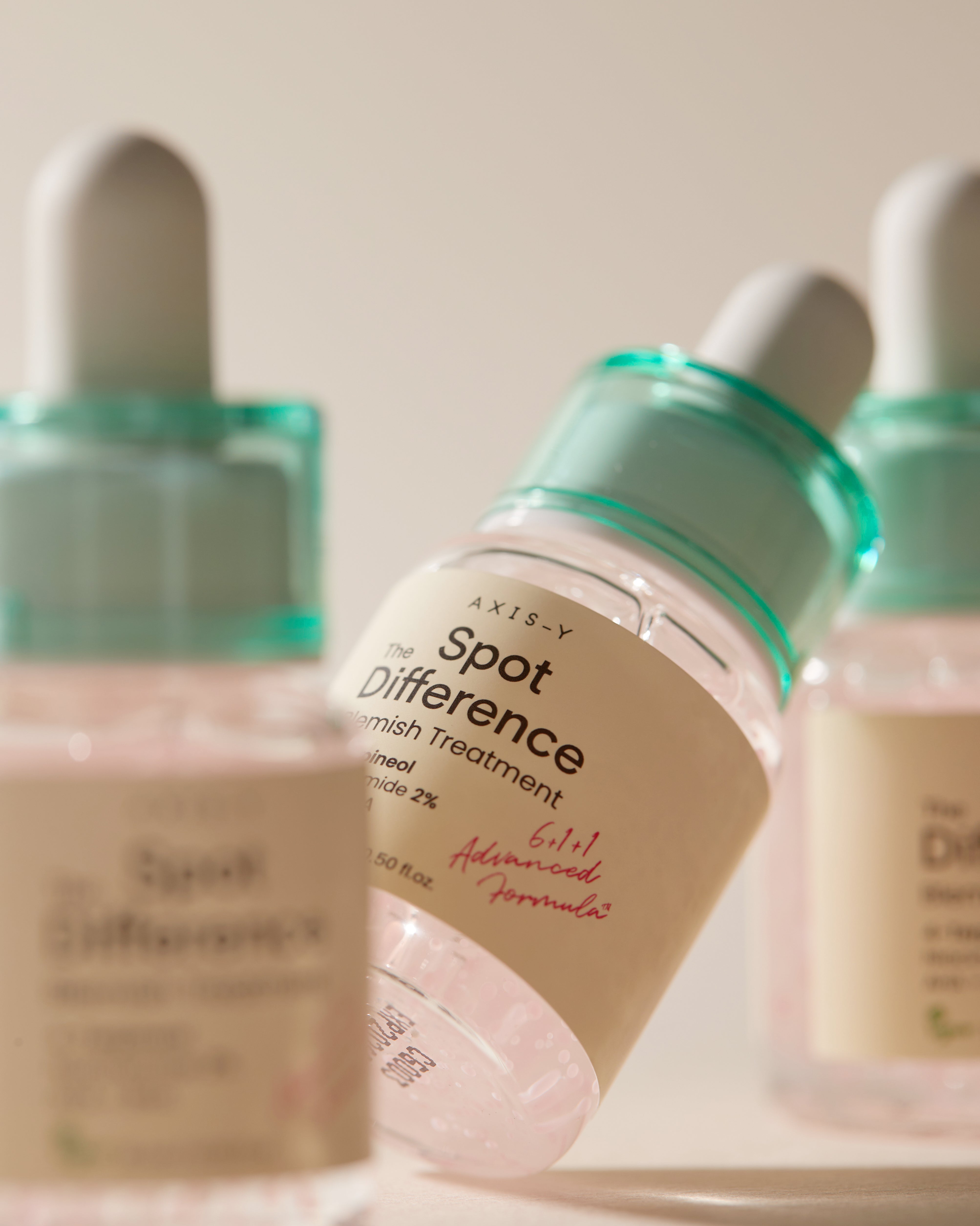 AXIS Y Spot The Difference Blemish Treatment for Acne & Pimples - Korean Skincare Solution for Clear Skin | Perfect for Daily Use & Travel Skincare Routine
