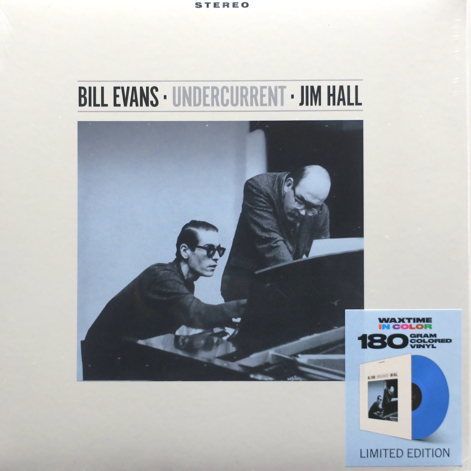 BILL EVANS & JIM HALL 'Undercurrent' 180g Blue Vinyl LP Record - Jazz Music Collector's Edition for Audiophiles & Home Listening