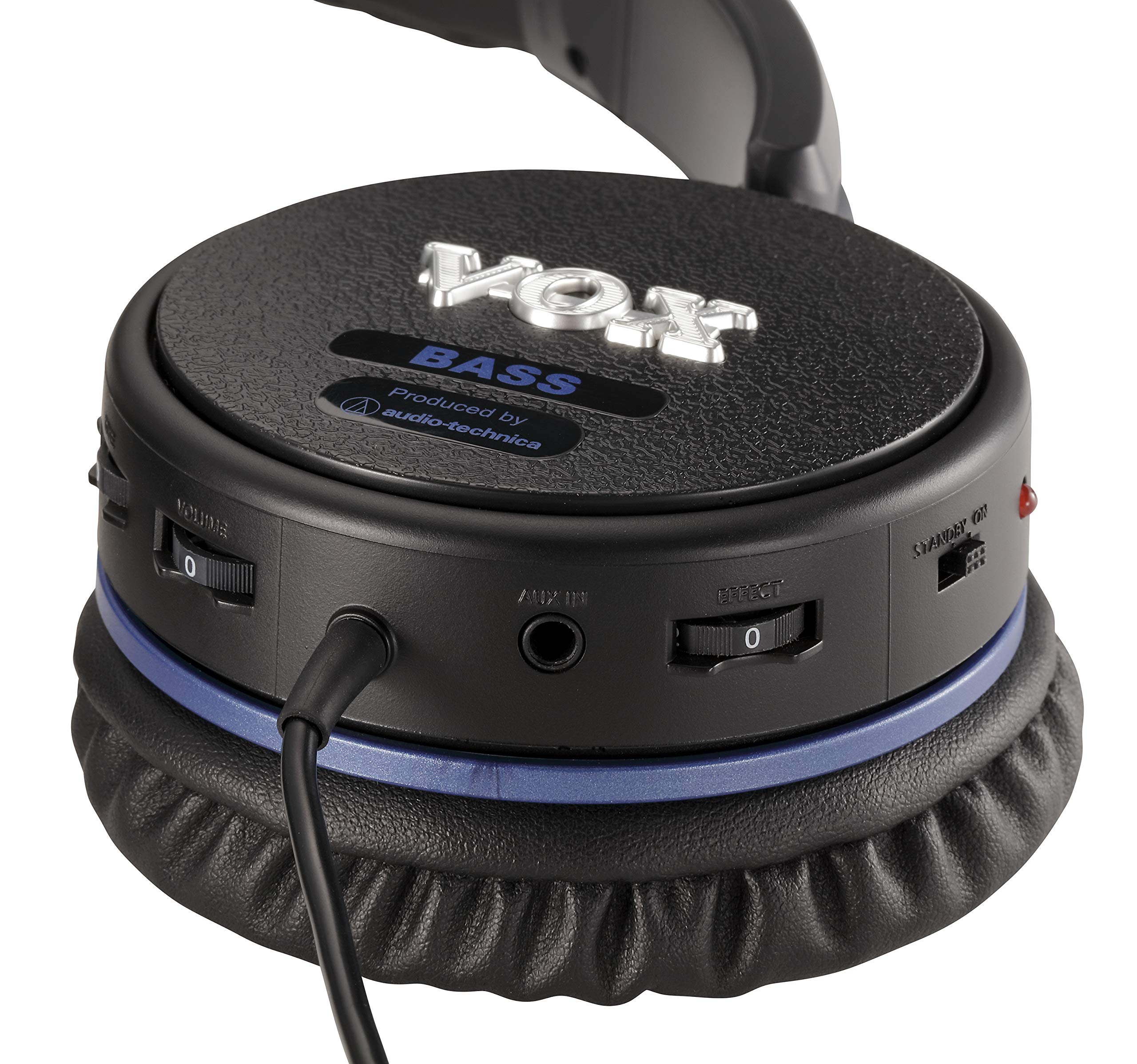 VOX VGH Series Bass Guitar Amplifier Headphones - Professional Bass Headphones for Practice & Recording | Perfect for Home Studio, Live Performance & Music Production