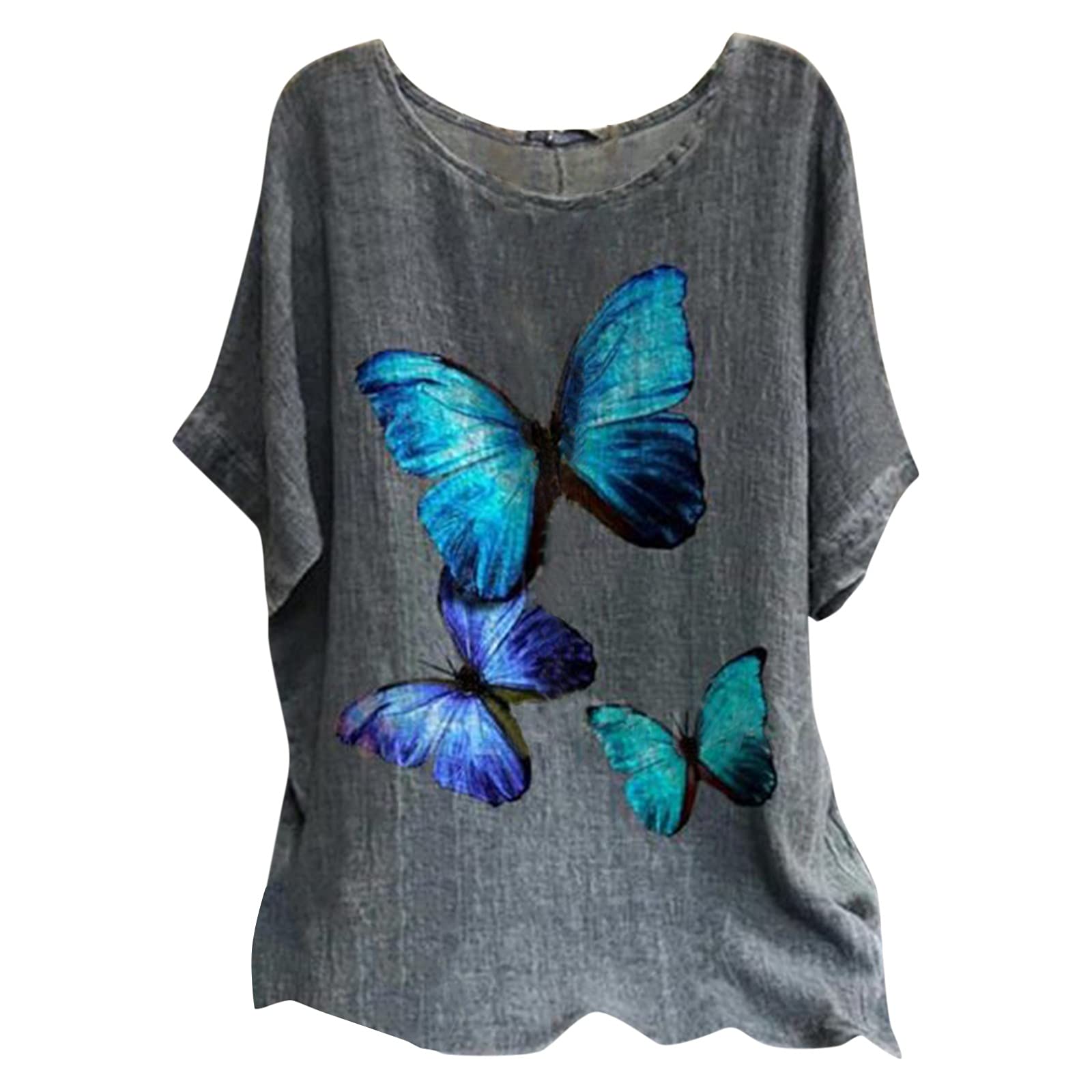 Women's Summer Tops 2022 - Floral Printed Sleeveless Blouse, Plus Size Dressy Casual Shirts for Women | Perfect for Beach, Office & Date Night Outfits