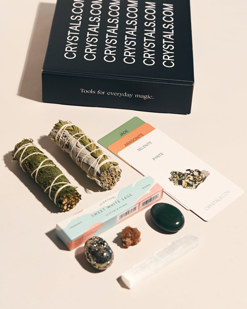 Lucky Crystal Kit - Healing Stones & Crystals Set for Meditation, Chakra Balancing & Positive Energy - Perfect for Home Decor, Yoga, and Spiritual Gifts