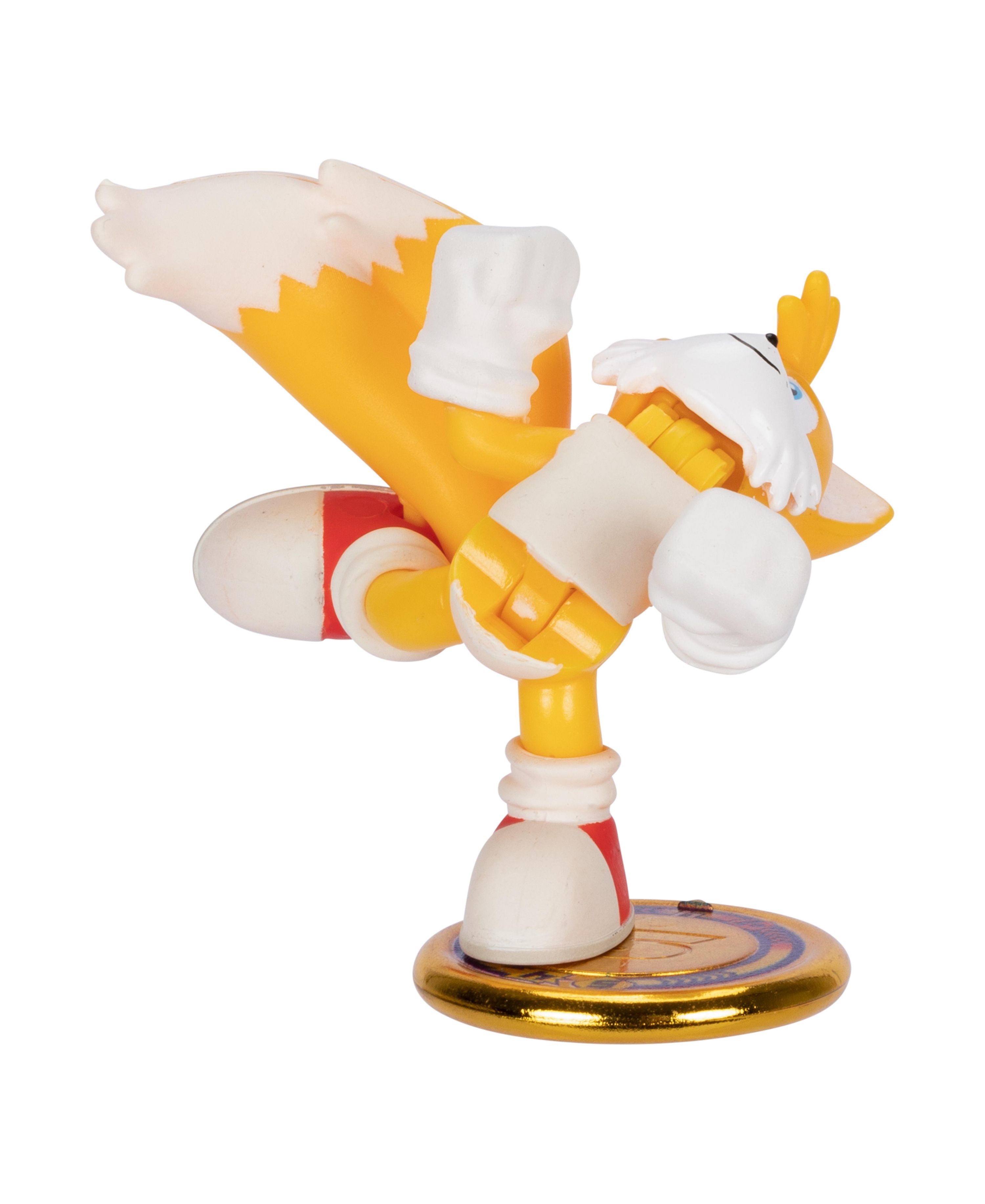 Akedo Sonic the Hedgehog Action Figures - Tails vs Shadow Speed Strike Battle Set | Collectible Toys for Kids & Fans | Perfect for Playtime, Display & Gifts