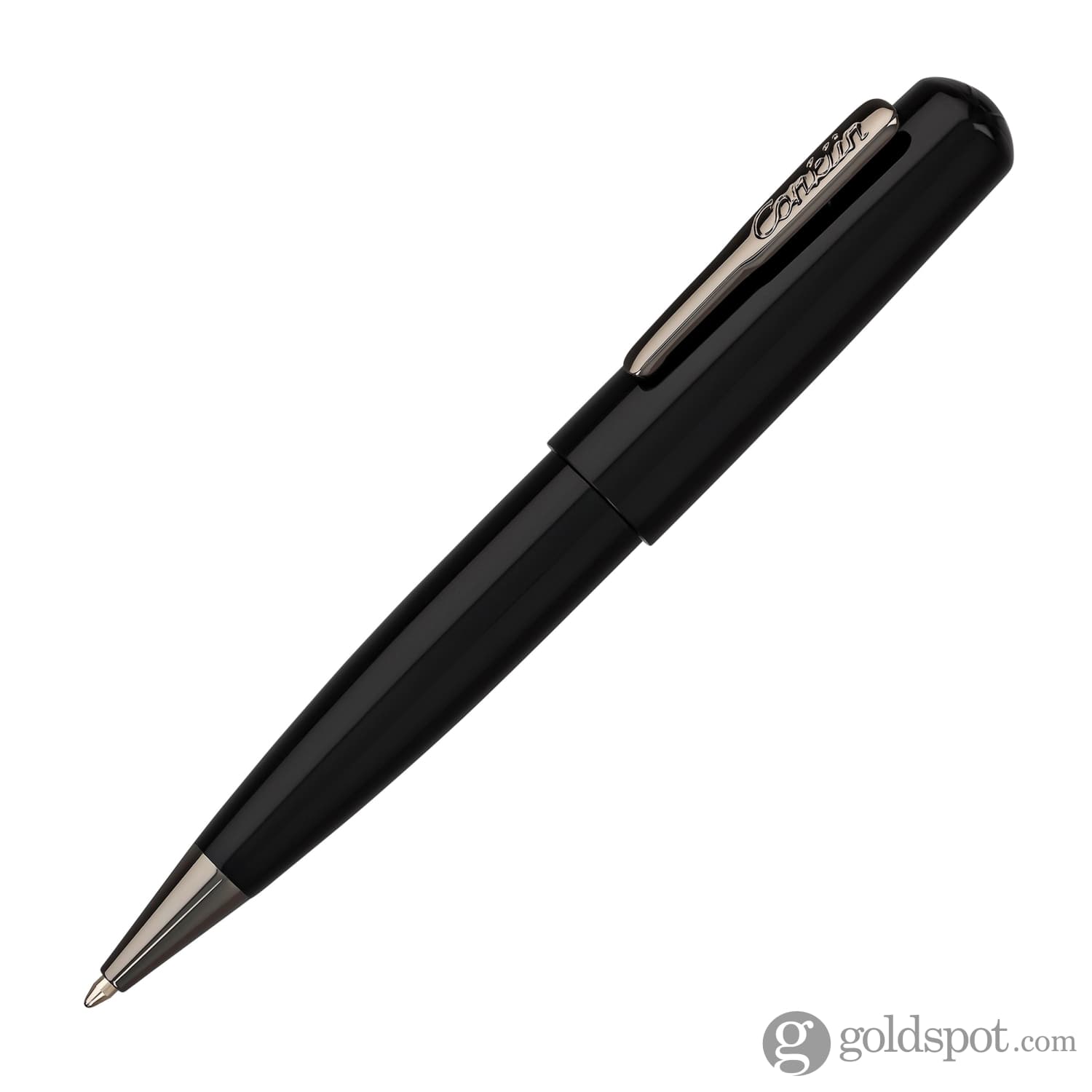 Conklin All American Ballpoint Pen - Premium Raven Black Ink Pen for Writing, Signing & Gifting - Ideal for Office, Business & Everyday Use