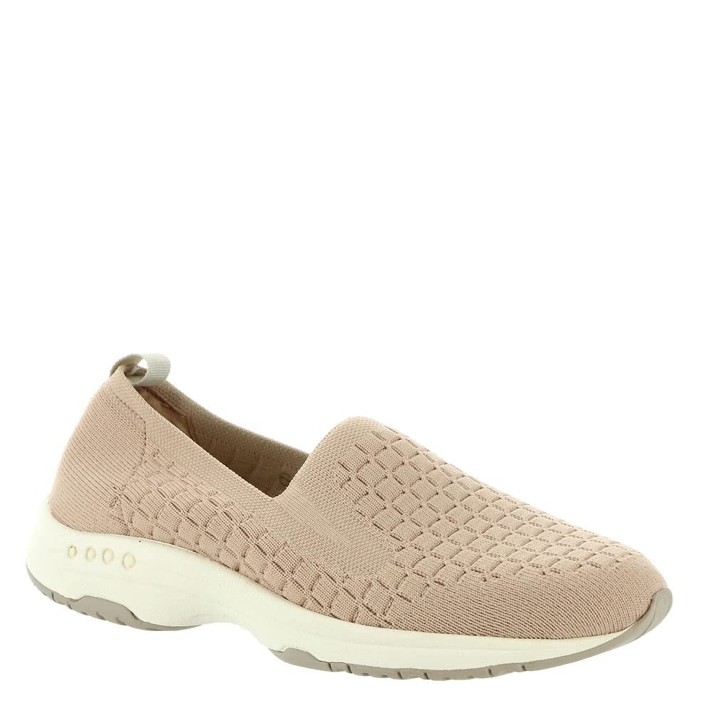 Easy Spirit Women's Comfortable Slip-On Flats - Lightweight Walking Shoes for Work, Travel & Everyday Wear