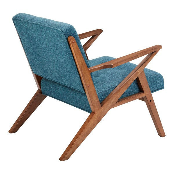 Blue Sprocket Chair - Modern Accent Chair for Living Room, Bedroom & Office - Comfortable & Stylish Home Decor