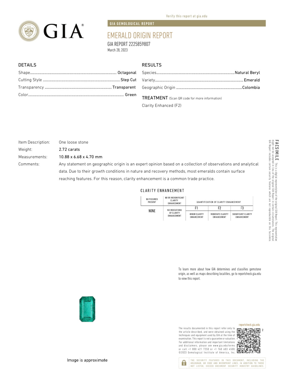 5.63tcw GIA Certified 11x7mm Loose Colombian Emerald Gemstones - Emerald Cut Fine Matching Pair for Jewelry Making, Engagement Rings & Luxury Gifts