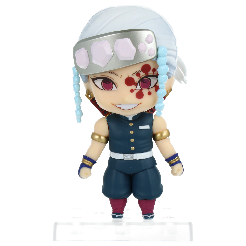 Demon Slayer Kimetsu no Yaiba Tengen Uzui Nendoroid Action Figure - Anime Collectible for Fans, Home Display & Gift Giving