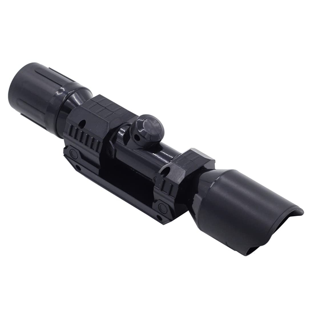 Tactical Scope Sight for N f Gun - Detachable Plastic Rifle Scope Attachment for Toy Gun Modification, Kids Gift (Black) - Perfect for Airsoft, Nerf Battles & Outdoor Play
