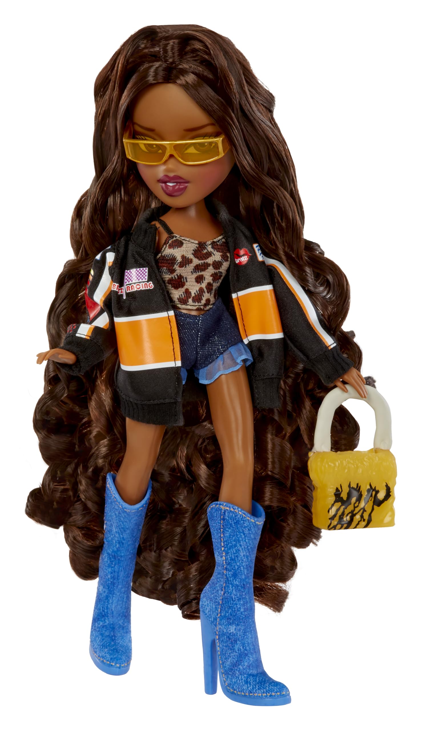 Bratz Goin’ Out! Sasha Fashion Doll with Outfit & Accessories – Perfect for Kids' Birthday Gifts, Collectibles & Role Play Fun