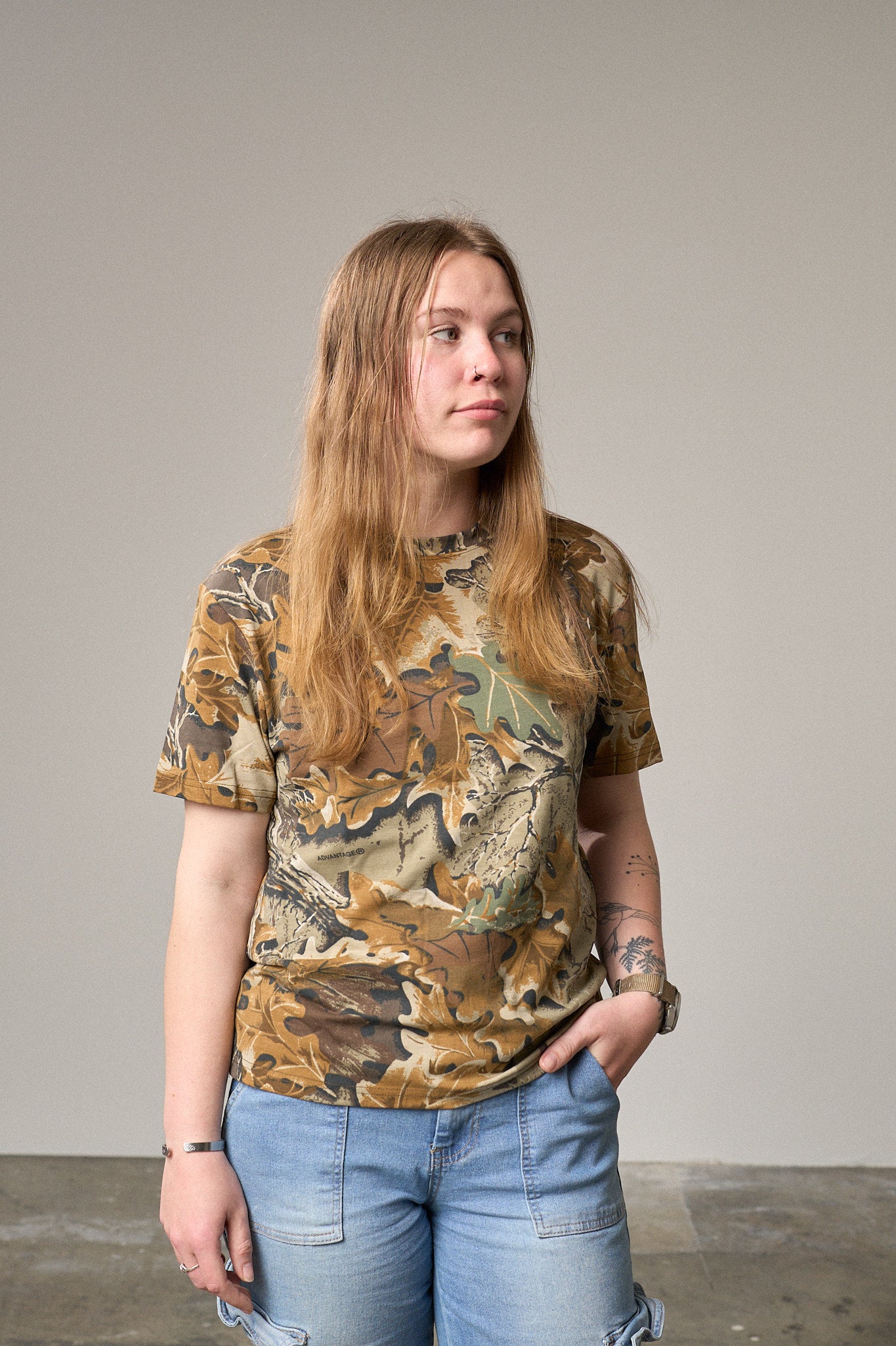 Premium Adult Modal T-Shirt - Realtree Advantage Camo Print - Soft & Breathable Fabric for Outdoor Activities, Hunting, and Casual Wear