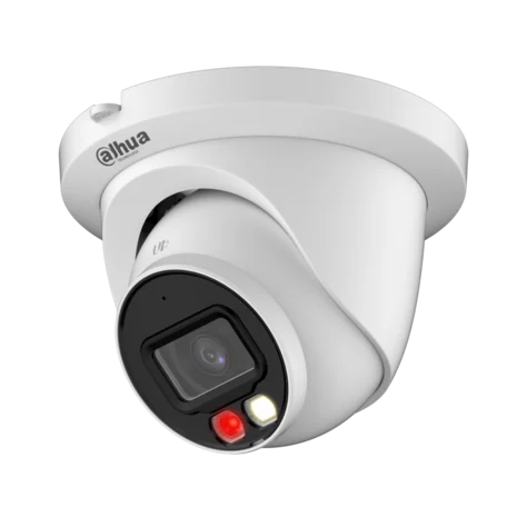 IPC HDW2449TM-S 4MP Smart Dual Light Full Color Security Camera with 2.8mm Lens, H.265, PoE - Ideal for Home & Business Surveillance, Night Vision Monitoring