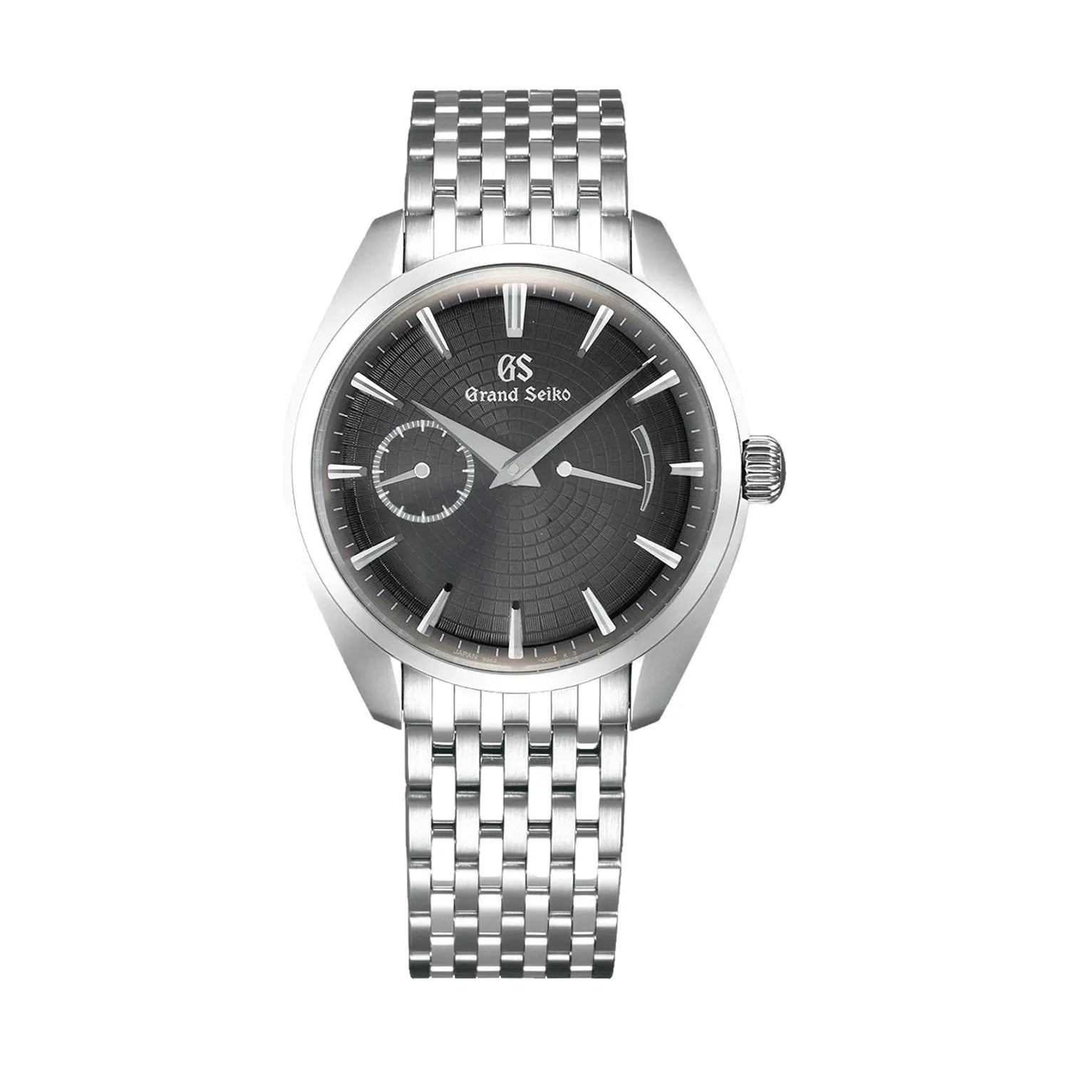 SBGK017 Elegance Manual 39mm Black Dial Stainless Steel Bracelet Watch for Men - Perfect for Business, Formal Occasions & Everyday Wear