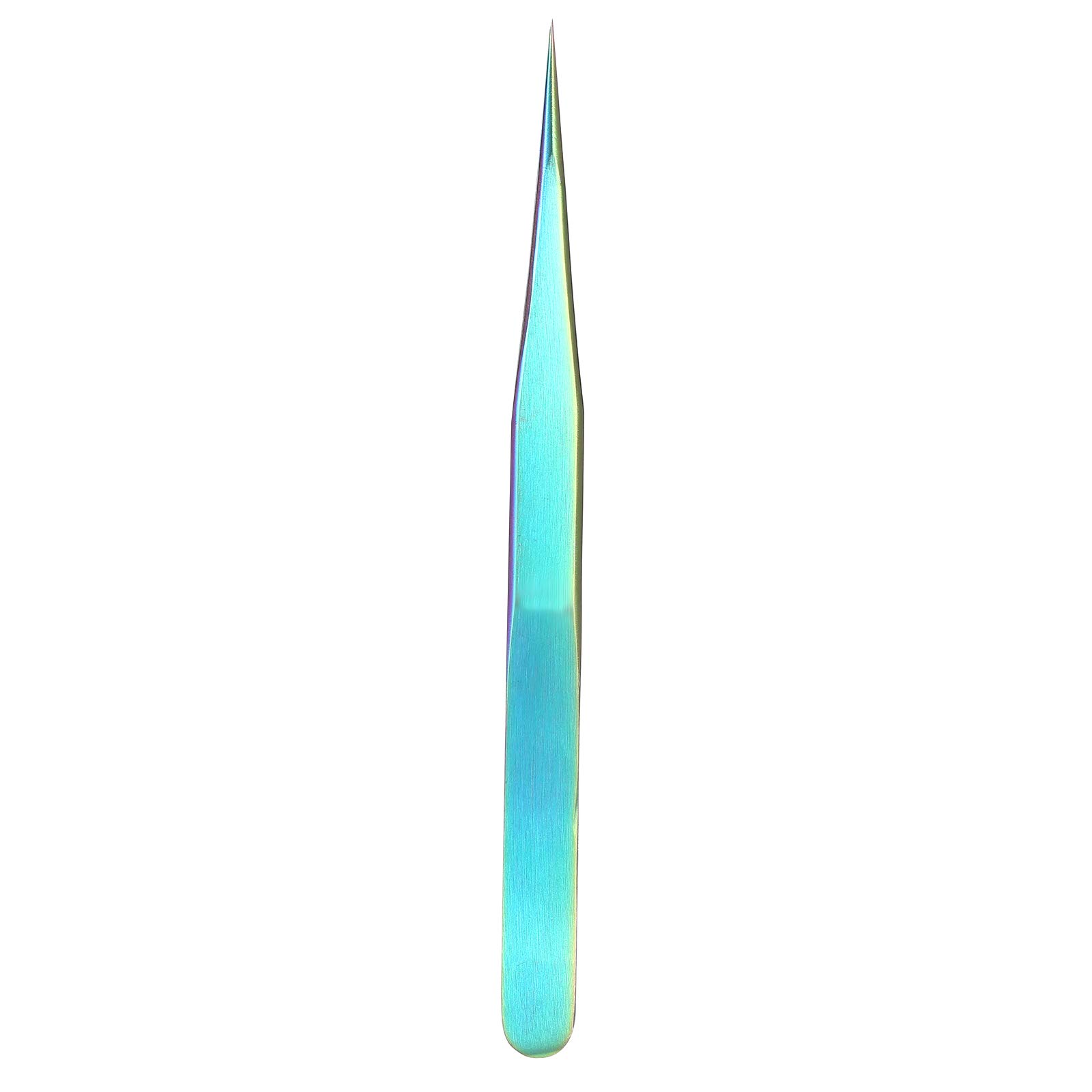 Professional Straight Tip Eyelash Extension Tweezers - Precision False Eyelash Applicator for Salon & Home Use - Perfect for Lash Artists & DIY Makeup
