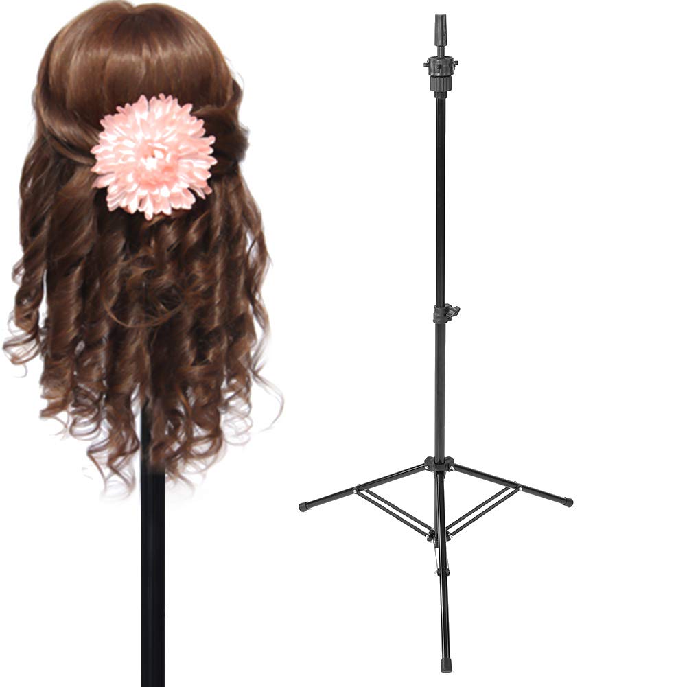 Stylish Mannequin Head Stand - Durable & Long-Lasting Wig Display Holder for Home Salon, Beauty Training, and Photography Props