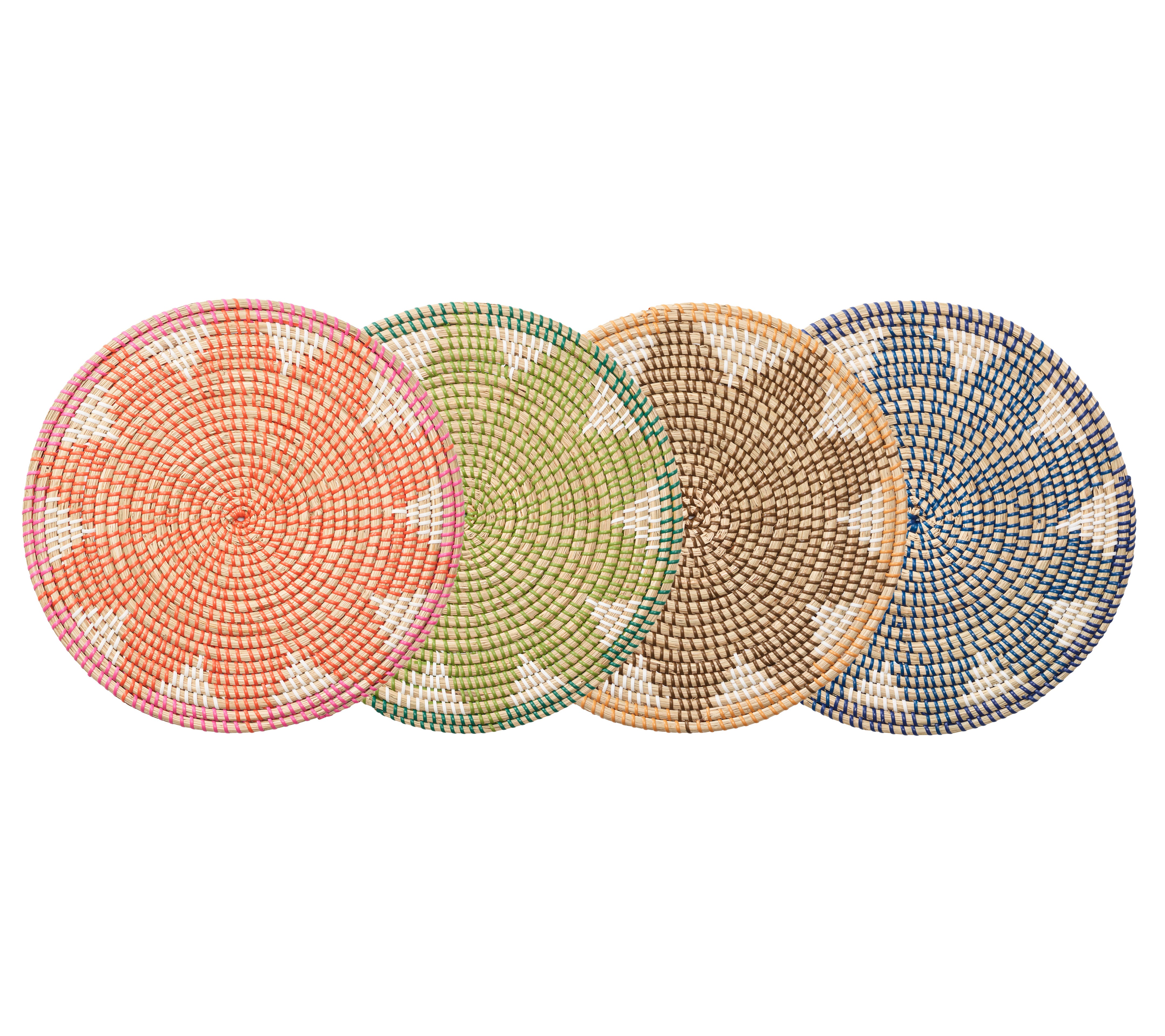 Premium Majorelle Placemats Set of 4 - Waterproof & Heat-Resistant Table Mats for Dining, Kitchen, and Outdoor Use - Elegant Home Decor for Parties & Everyday Meals
