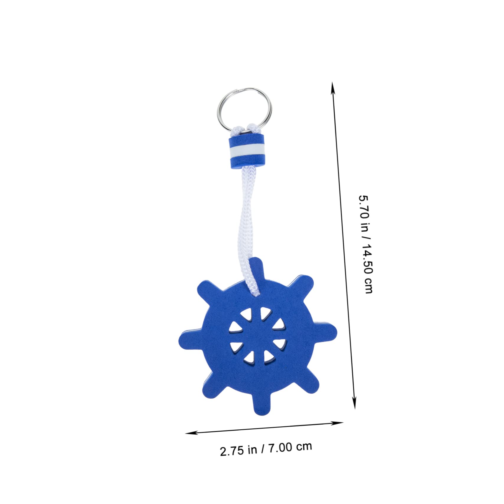 Parliky 2 Sets Floating Keychain with Carabiner - Waterproof Boat Keys Holder, Marine Safety Gear for Kayaking, Fishing & Outdoor Adventures (10pcs x 2) - Perfect for Beach, Pool, Boating & Water Sports