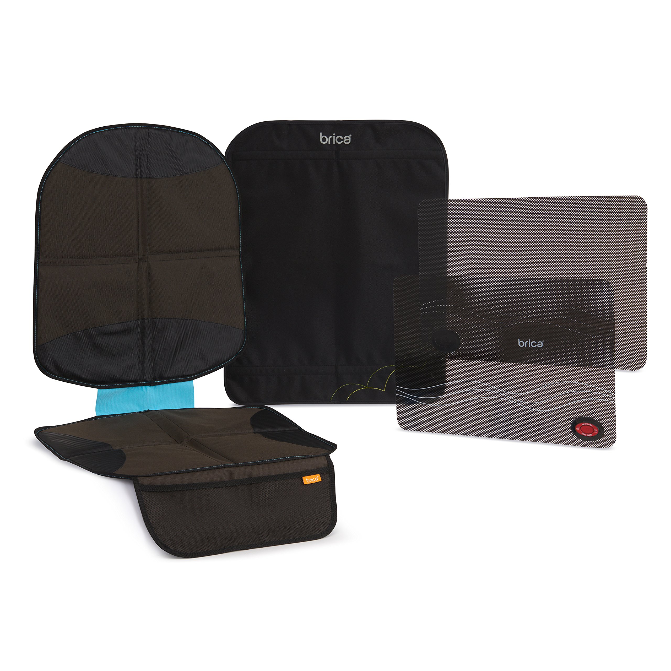 Munchkin Brica Toddler Travel Car Seat Accessories Set - Essential Baby Car Organizer for Toys, Snacks & Diapers - Perfect for Road Trips & Family Vacations