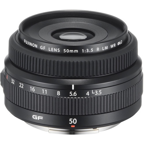 FUJIFILM GF 50mm f/3.5 R LM WR GFX Lens - Premium Medium Format Prime Lens for Portraits & Landscapes | Perfect for Professional Photography, Travel & Studio Work