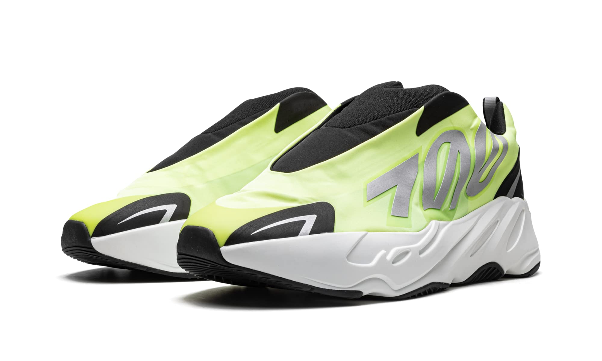 Adidas Men's Yeezy 700 MNVN Lace-Up Sneakers - Green Casual Running Shoes for Gym, Workout & Streetwear Fashion