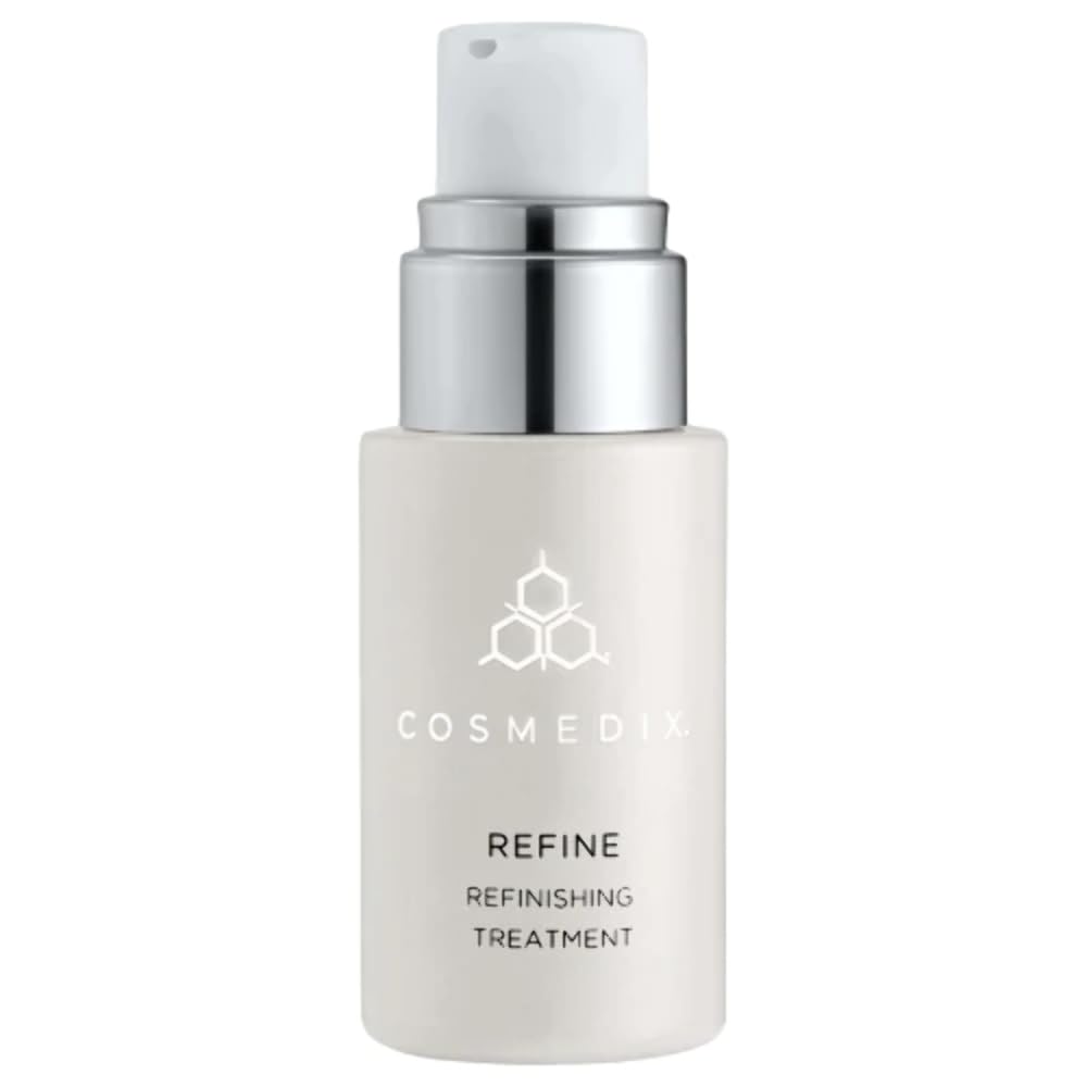 Cosmedix Refine Refinishing Treatment 15ml - Exfoliating Facial Serum for Smooth Skin | Perfect for Nighttime Skincare Routine & Anti-Aging