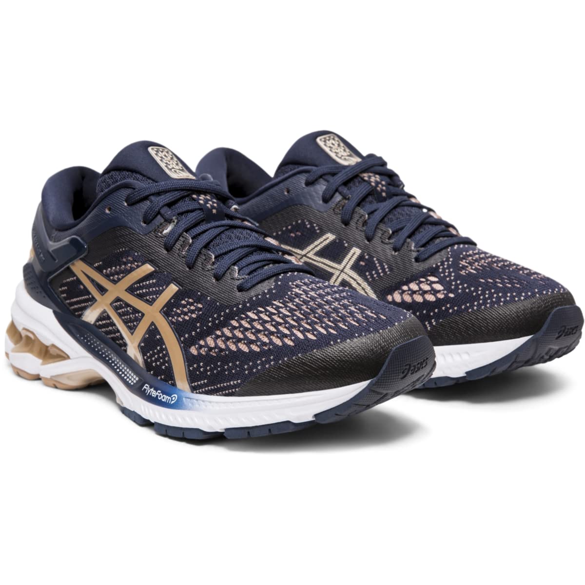 ASICS Women's Gel-Kayano 26 Running Shoes - Lightweight Stability Sneakers for Road Running, Jogging & Gym Workouts - Perfect for Marathon Training & Daily Fitness