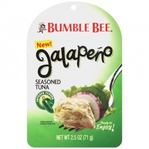 Bumble Bee Lemon & Pepper Seasoned Tuna Pouch - 3 Pack (2.5 Oz Each) | High Protein, Low Carb Snack for Lunch, Camping & Emergency Food Supply