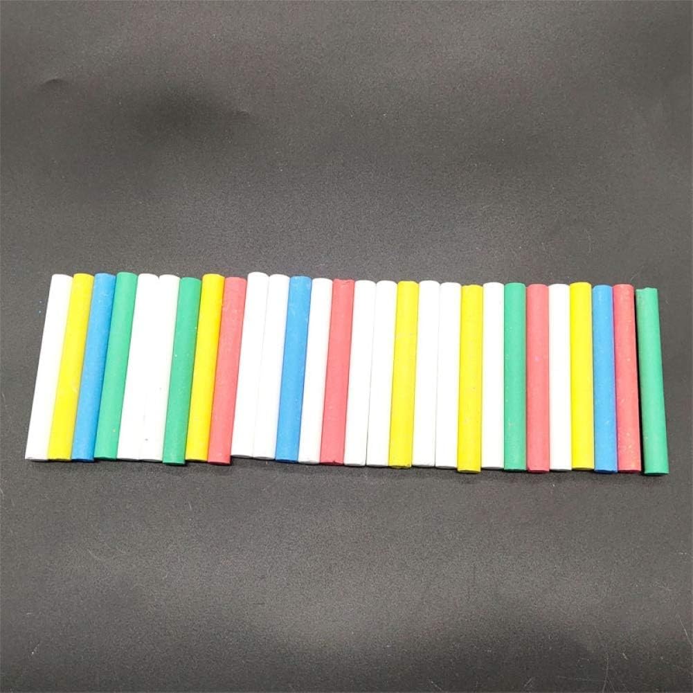 Katartizo 12-Pack White Dustless Chalk Sticks - Non-Toxic School & Office Chalkboard Supplies - Water-Soluble, Easy to Use for Teachers & Students - Perfect for Classrooms, Homeschooling & Office Whiteboards