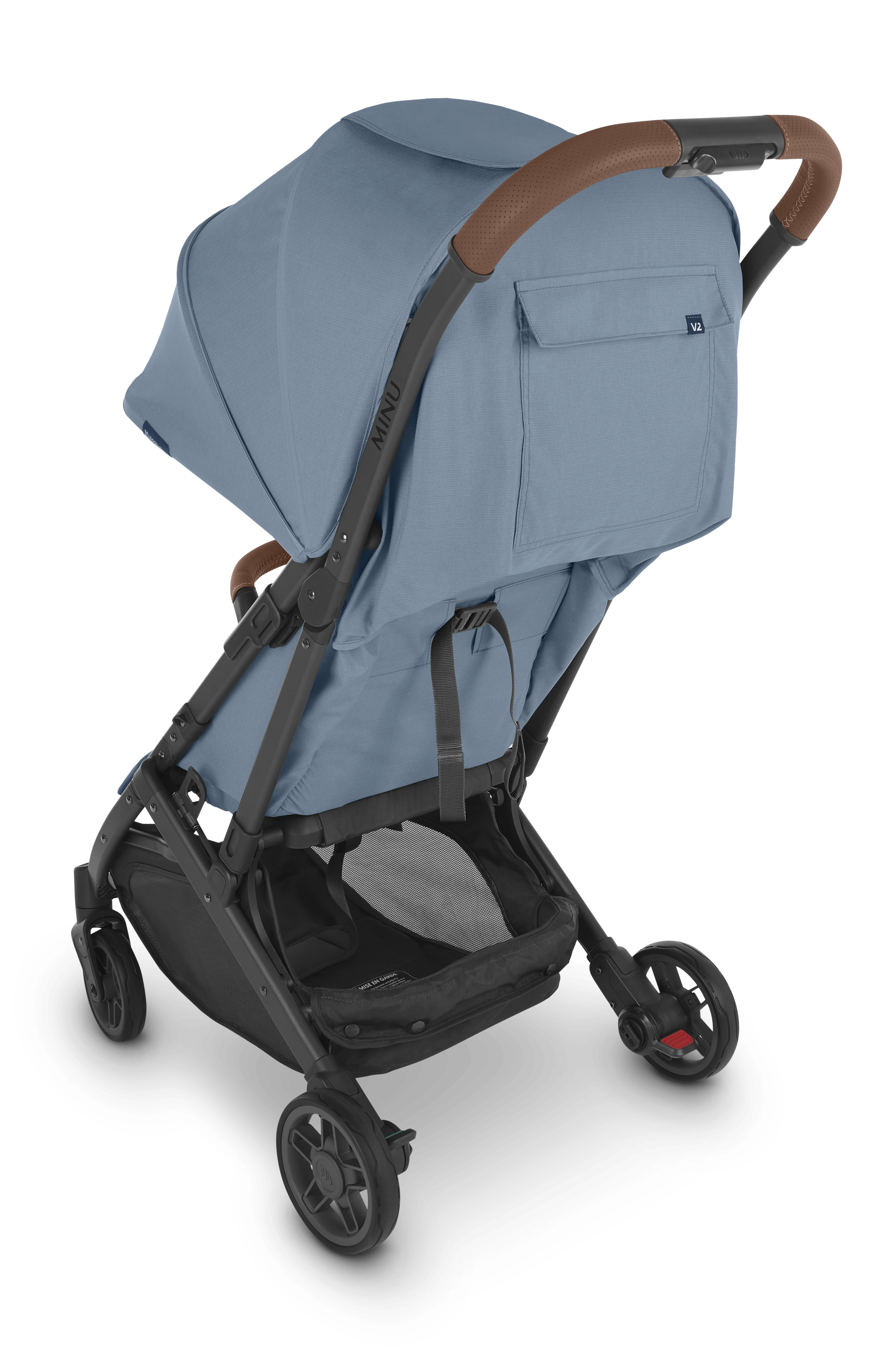UPPAbaby Minu V2 Lightweight Compact Stroller - Foldable Travel Stroller for Babies & Toddlers - Perfect for Air Travel, Shopping & Everyday Use
