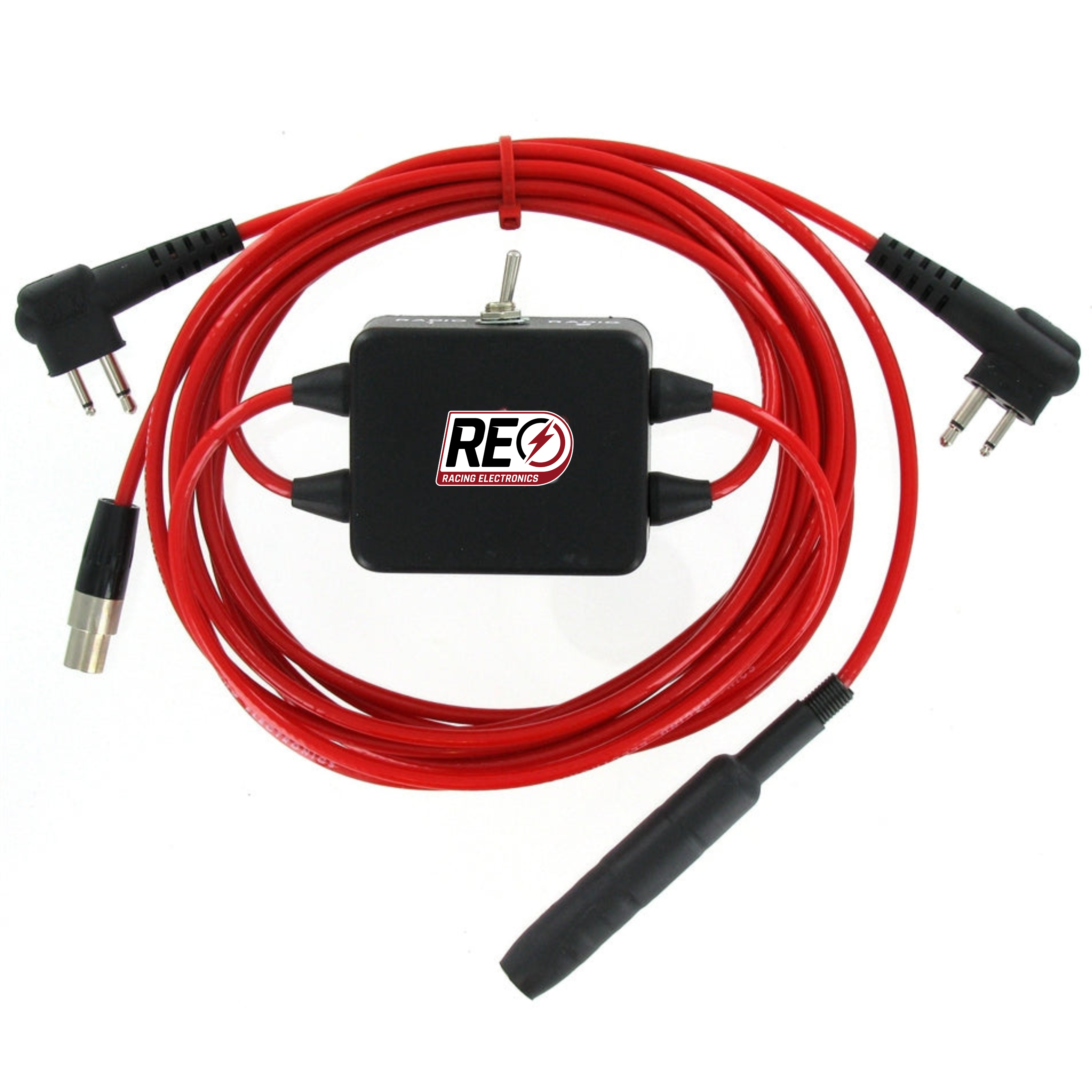 Dual Radio 2 Pin Motorola Car Harness 3 Conductor - Perfect for Car Audio Installation & Motorola Radio Upgrades
