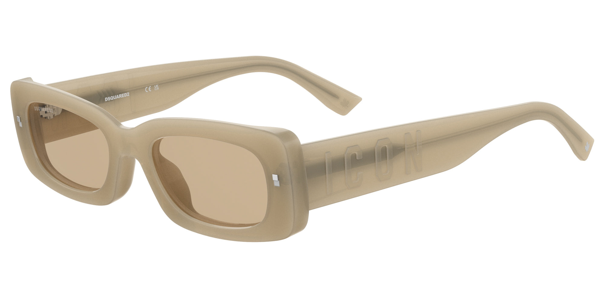 DSQUARED2 Icon 0020/S Sunglasses - Polarized UV Protection Aviator Style for Men & Women - Perfect for Driving, Beach & Outdoor Activities
