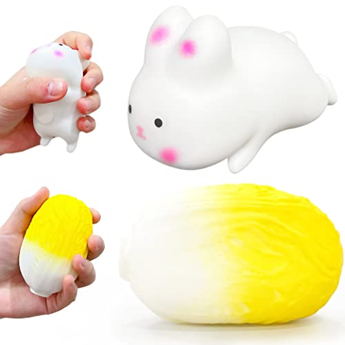 Bunny and Cabbage (Yellow)