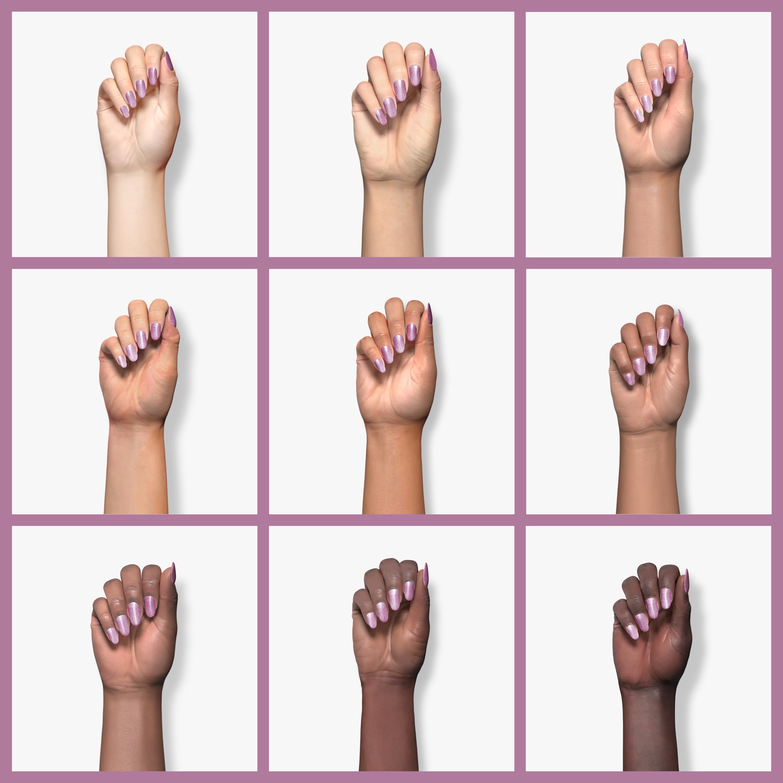 Sally Hansen Miracle Gel Nail Polish - Metro Midnight Purple, Long Lasting Gel-Like Formula, No UV Lamp Needed, Chip Resistant, Salon-Quality Finish | Perfect for Everyday Wear, Special Occasions & DIY Manicures